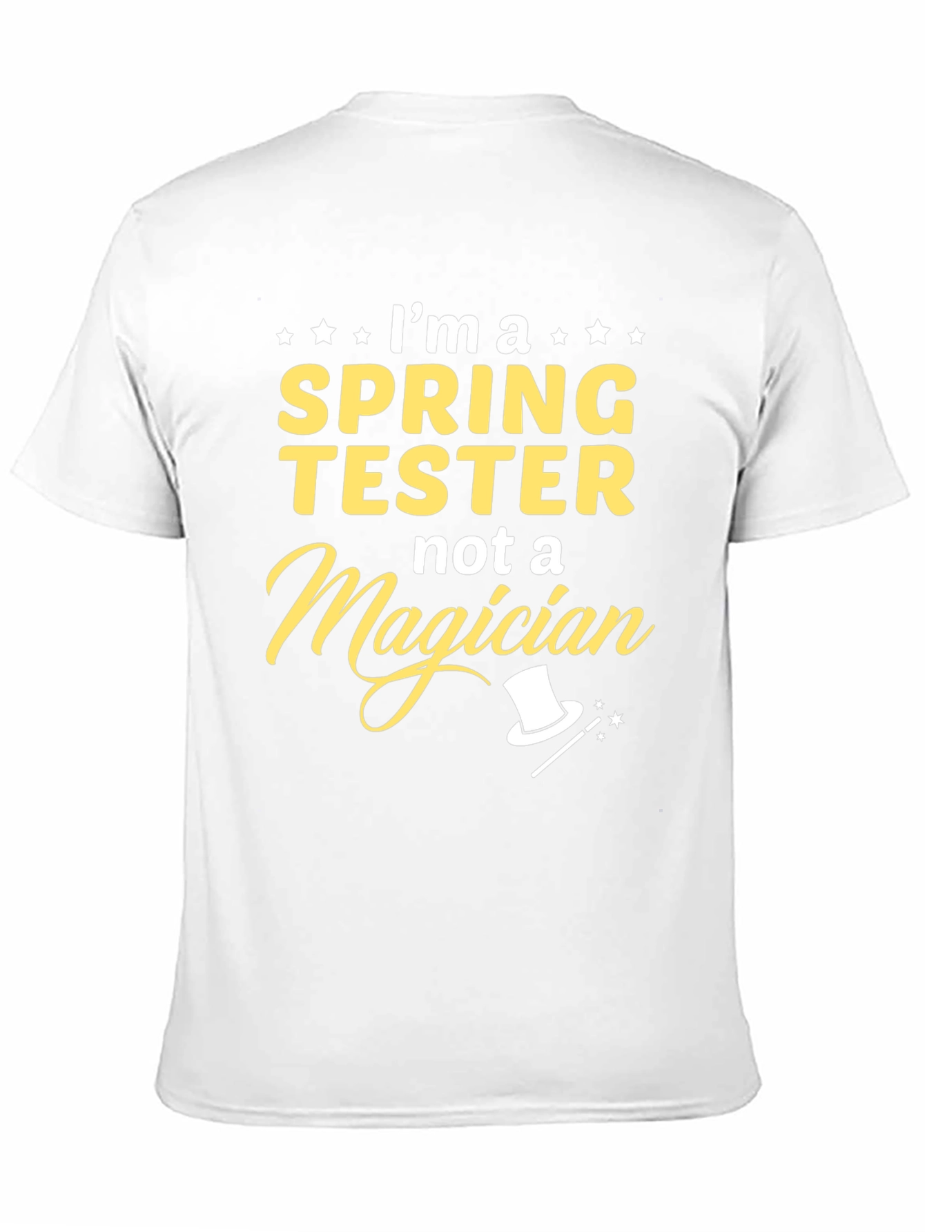 Spring Tester T-Shirt Funny Job Tee