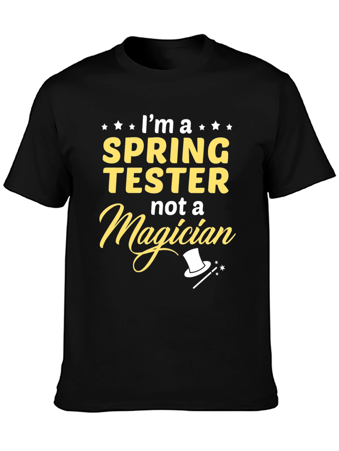 Spring Tester T-Shirt Funny Job Tee