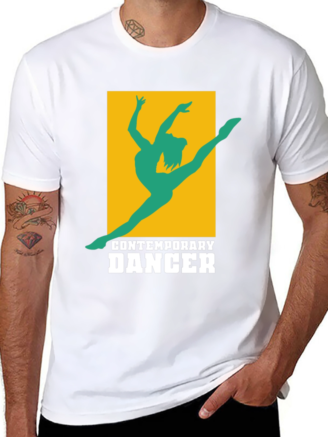 Contemporary Dancer Graphic T-Shirt