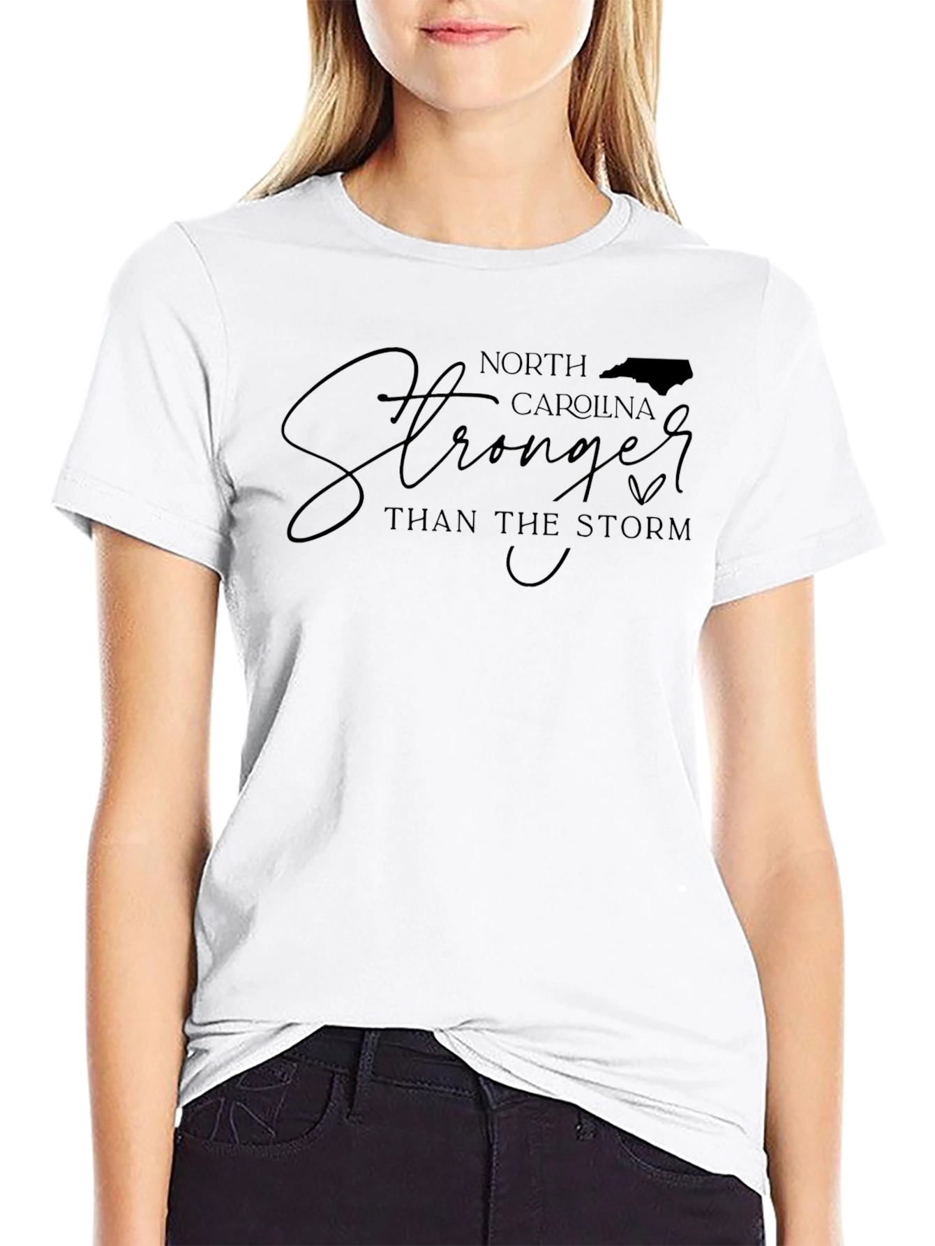 North Carolina Stronger Than The Storm T-Shirt