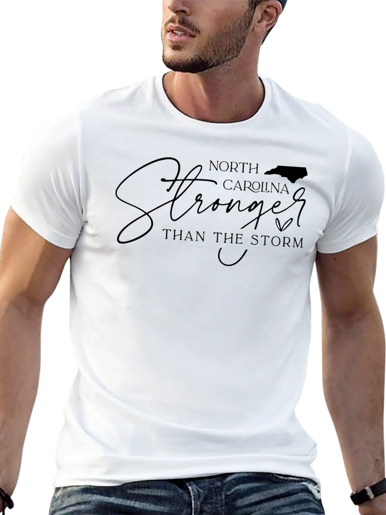 North Carolina Stronger Than The Storm T-Shirt
