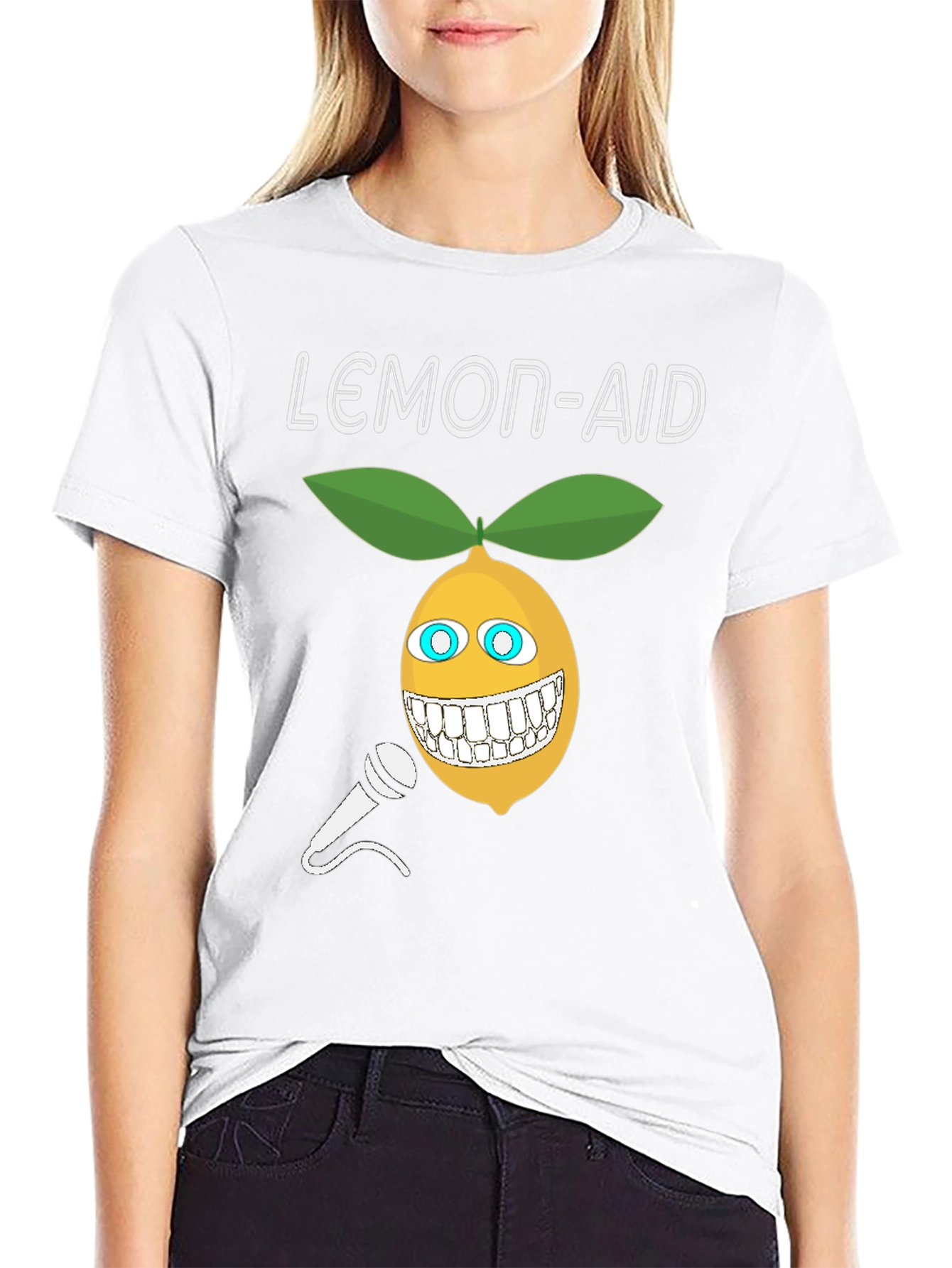 Lemon-Aid Graphic T-Shirt - Funny Lemon Design