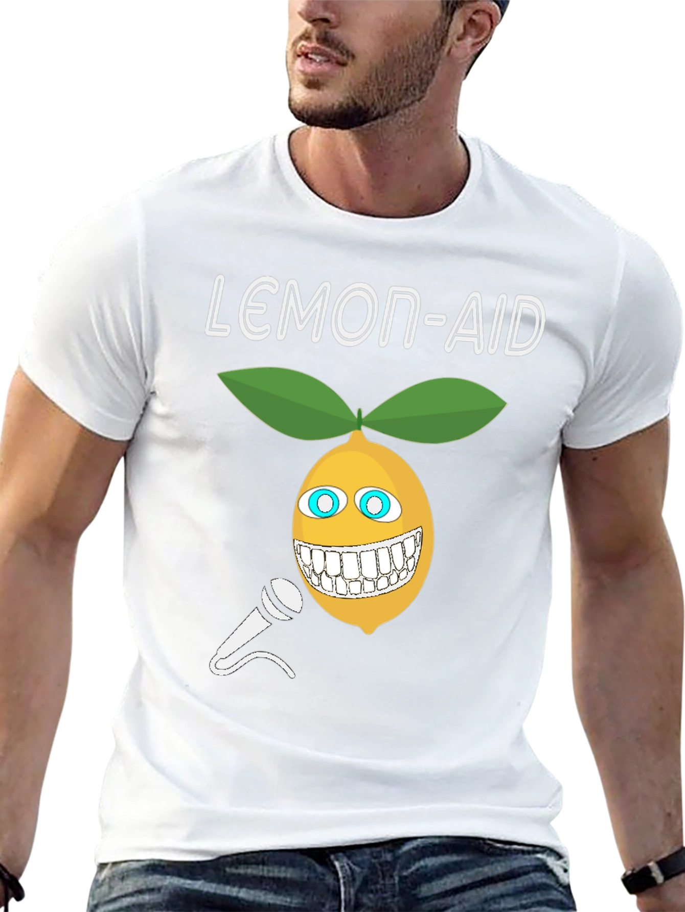 Lemon-Aid Graphic T-Shirt - Funny Lemon Design