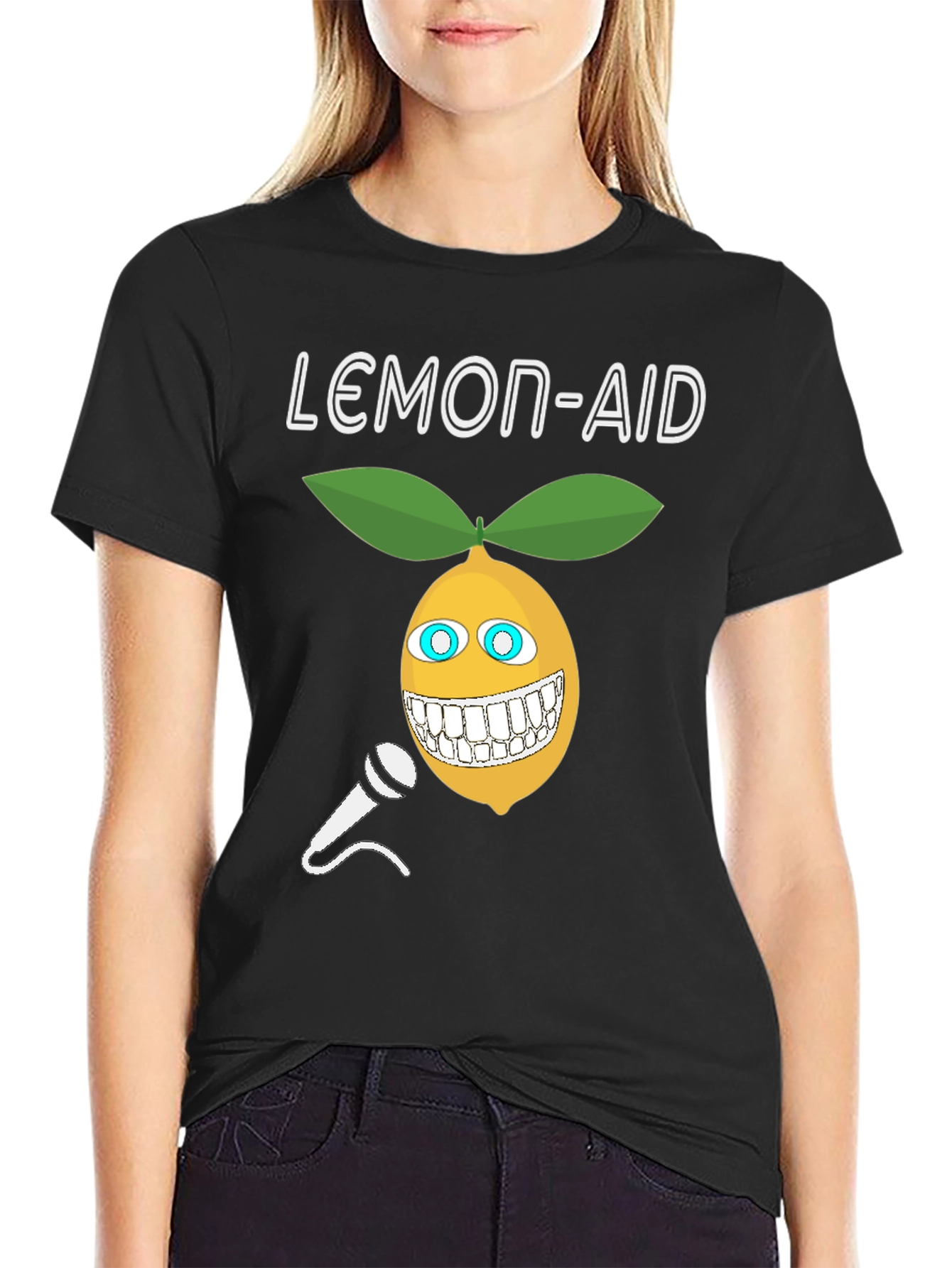 Lemon-Aid Graphic T-Shirt - Funny Lemon Design