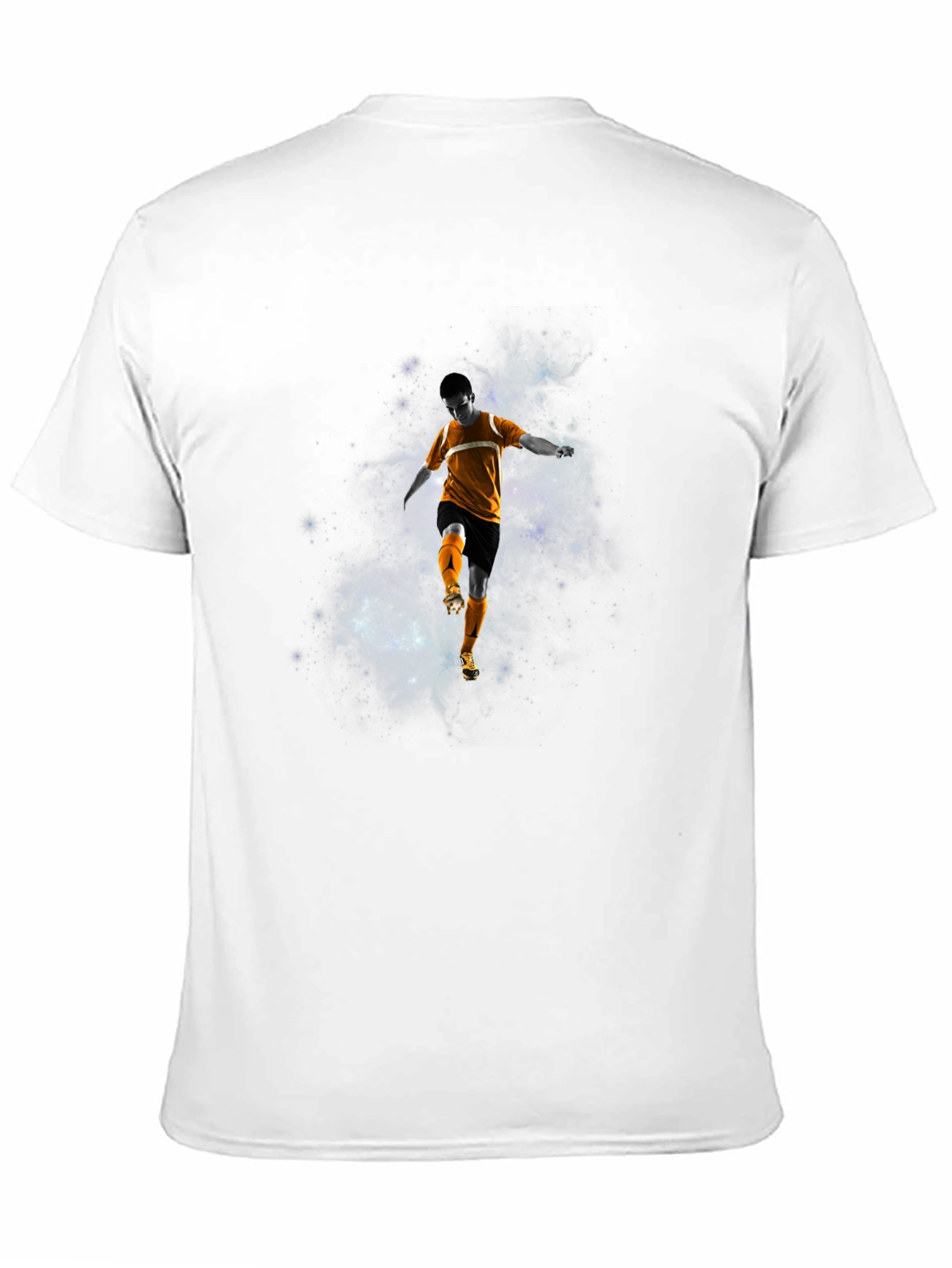 Cosmic Soccer Graphic Tee - Black