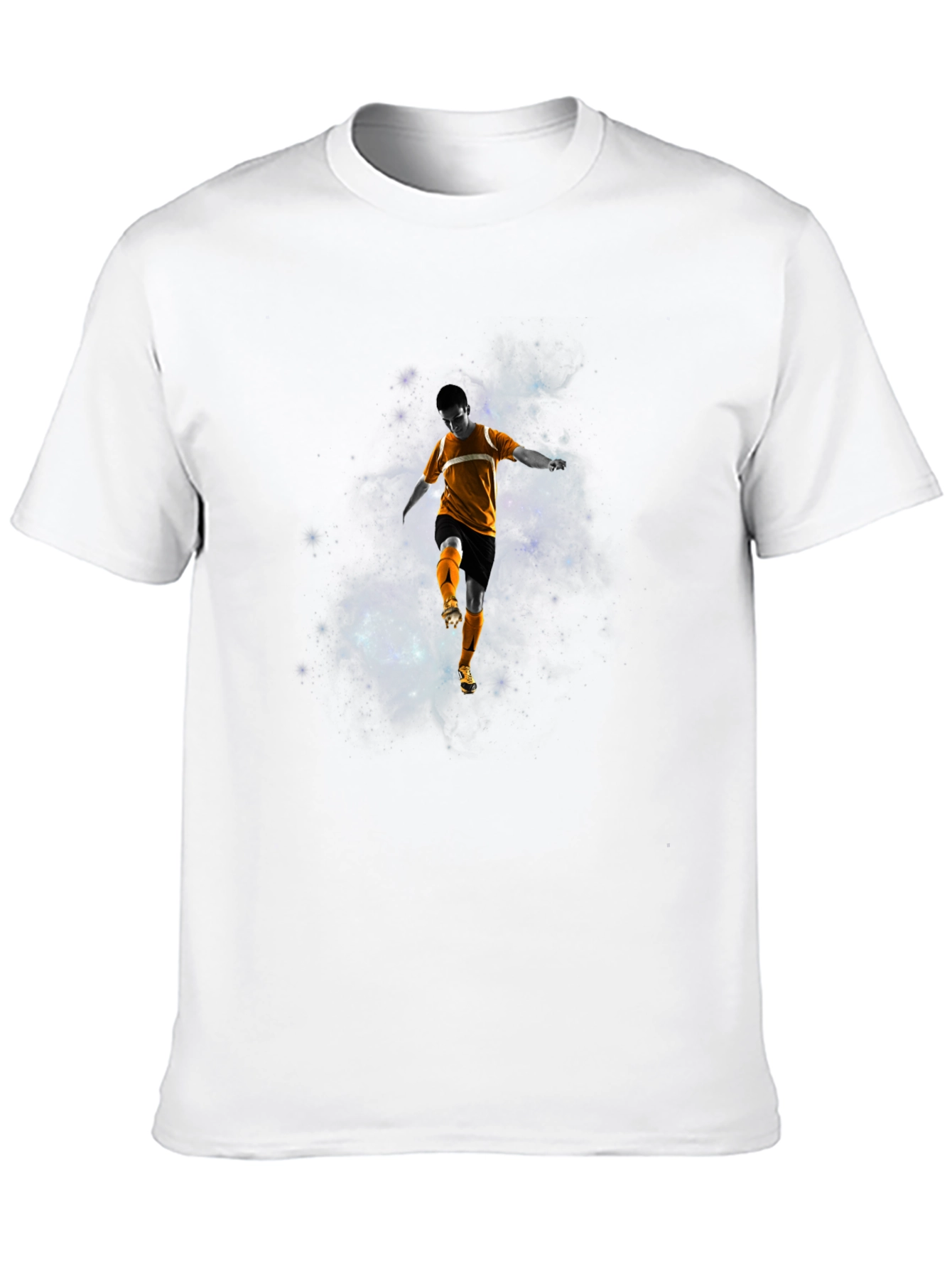 Cosmic Soccer Graphic Tee - Black