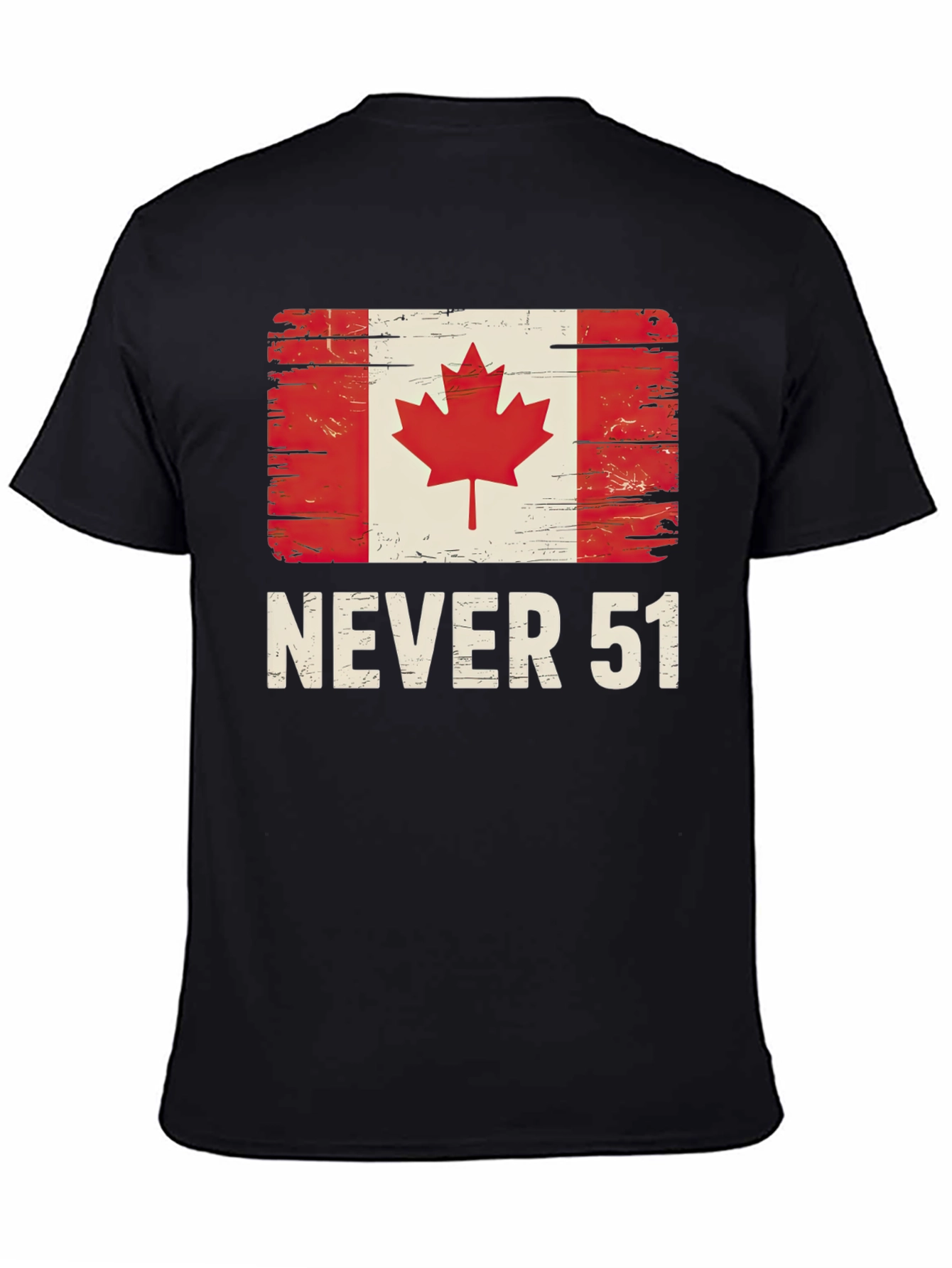 Never 51 Canada Flag T-Shirt