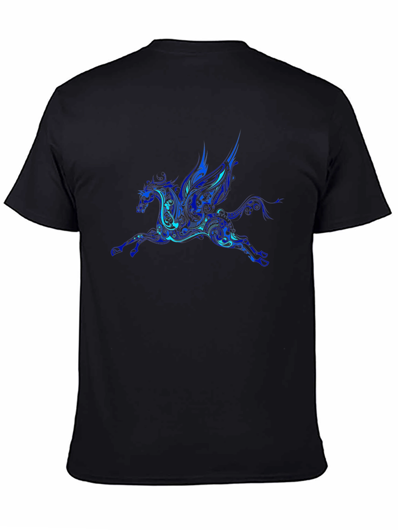 Pegasus Graphic T-Shirt - Black
