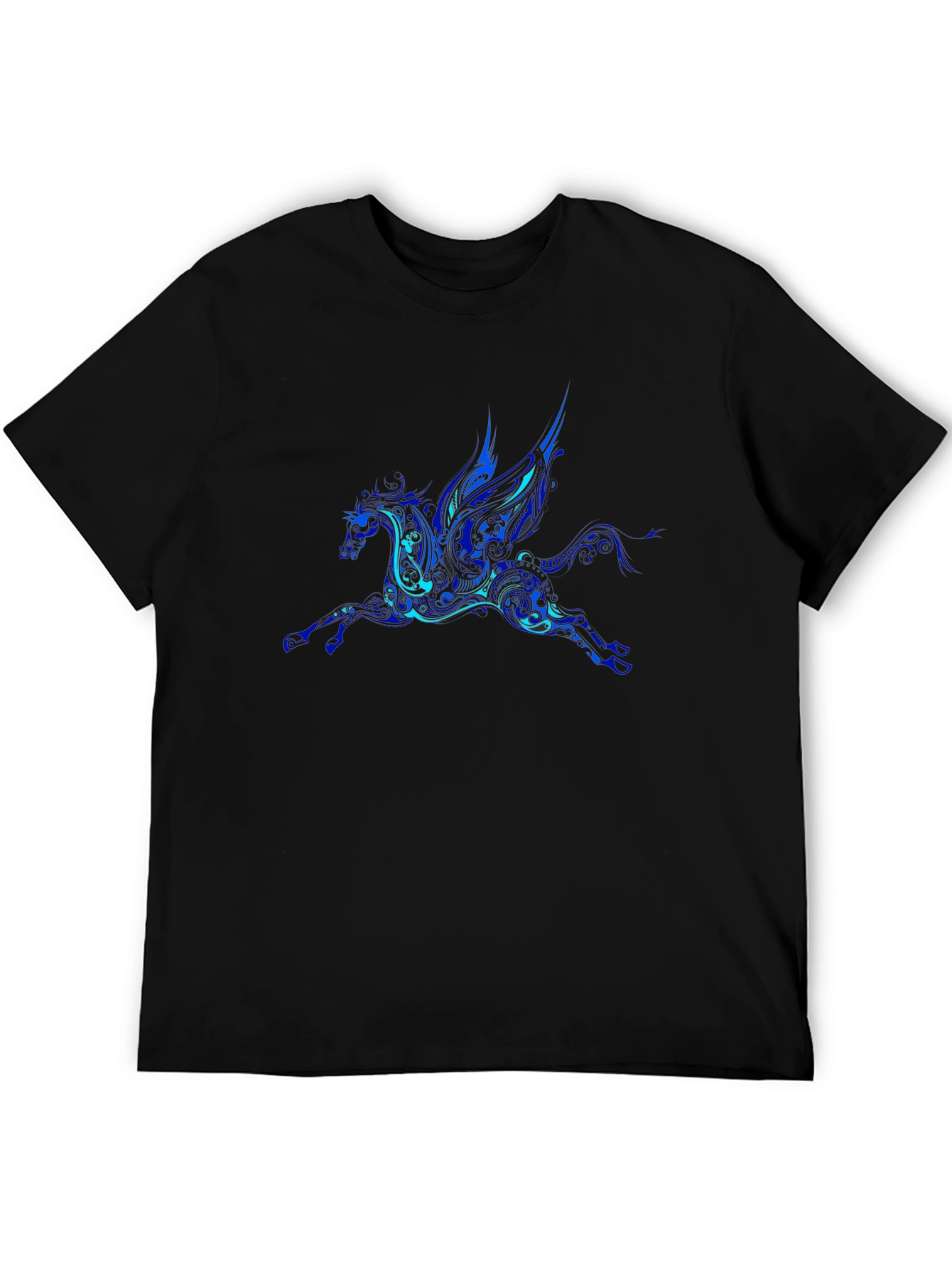 Pegasus Graphic T-Shirt - Black