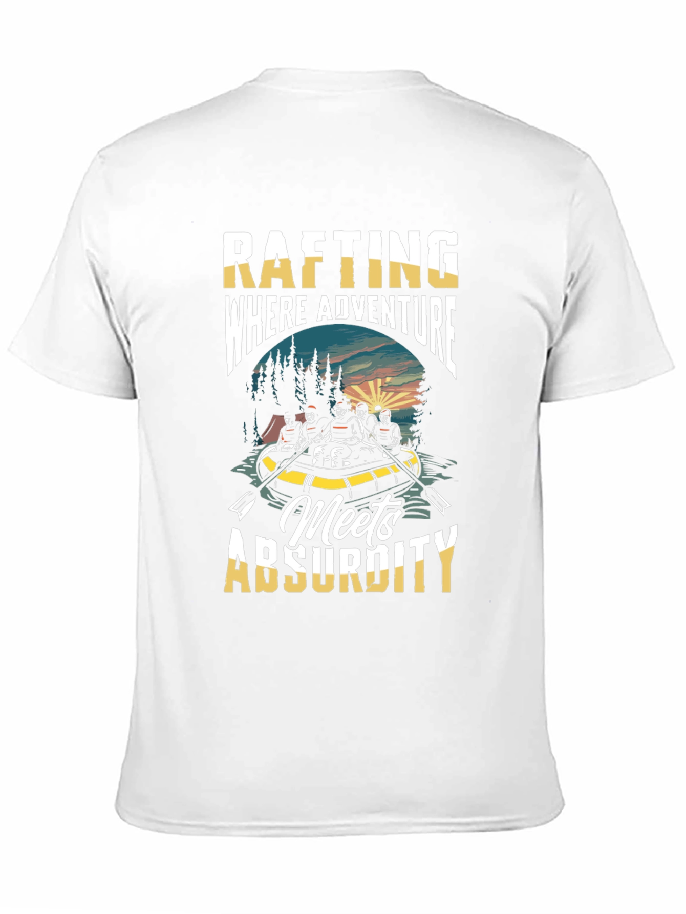 Rafting Adventure T-Shirt: Where Absurdity Meets Fun!
