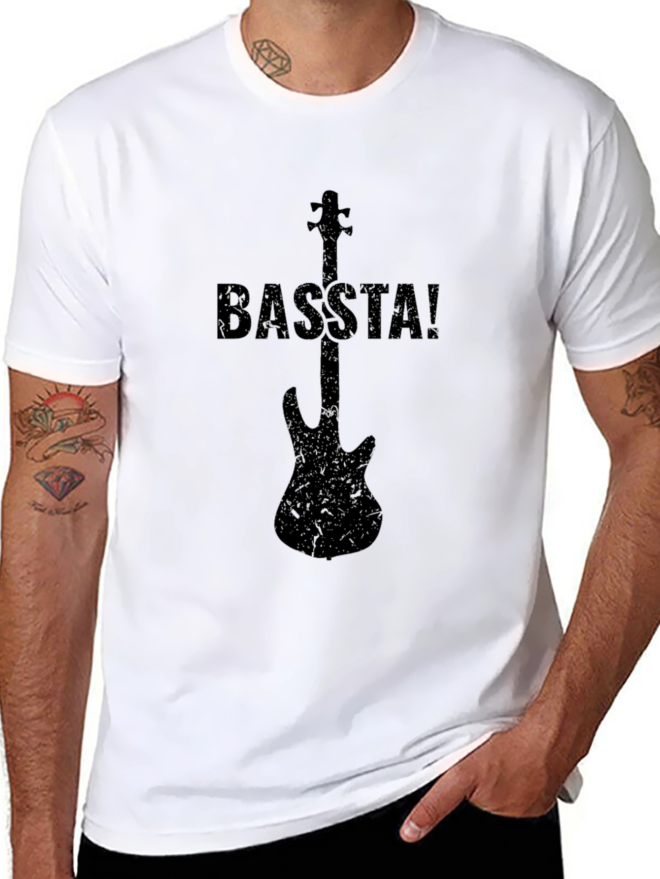 BASS guitar T-Shirt - Musical Instrument Tee
