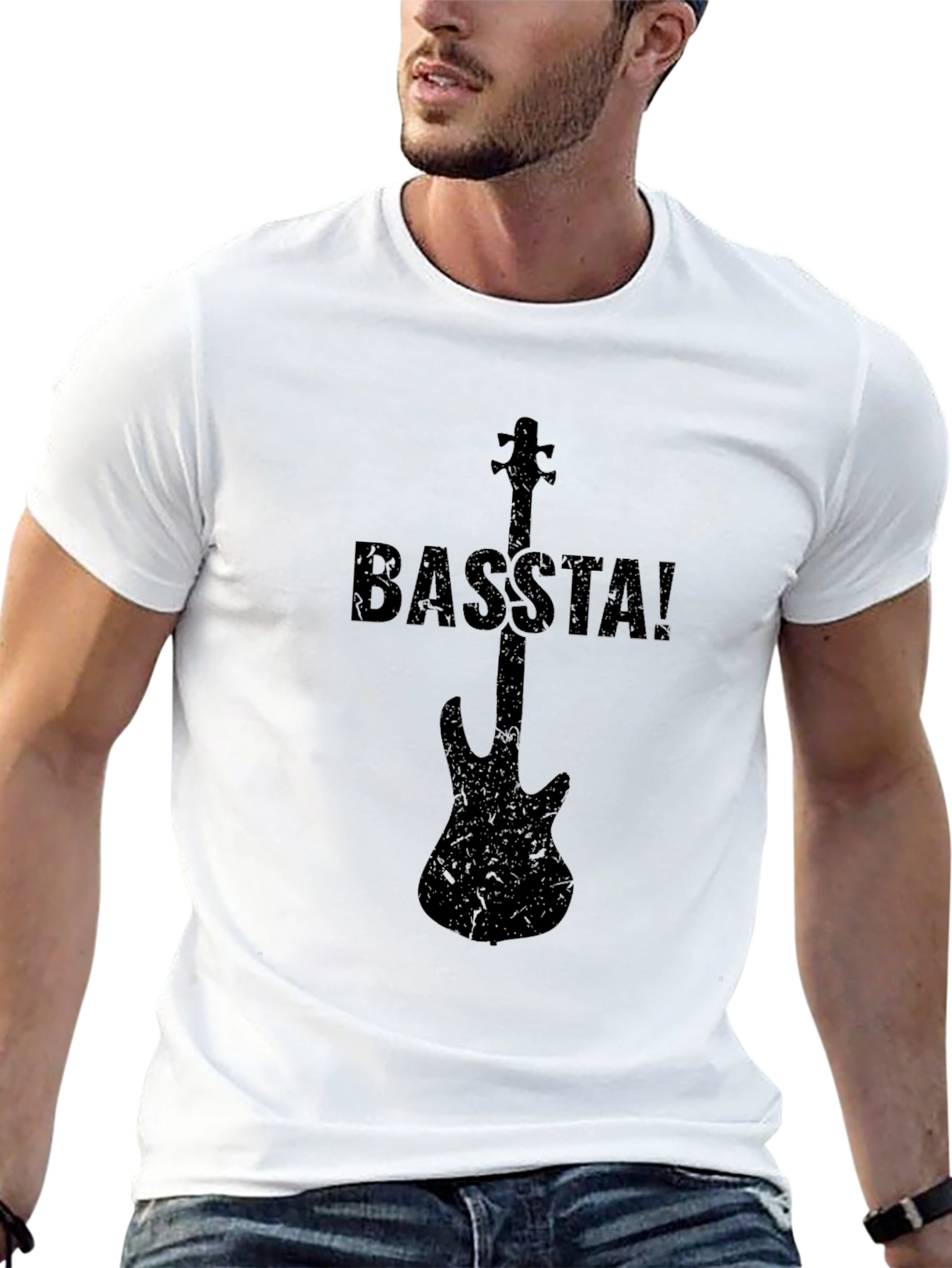 BASS guitar T-Shirt - Musical Instrument Tee