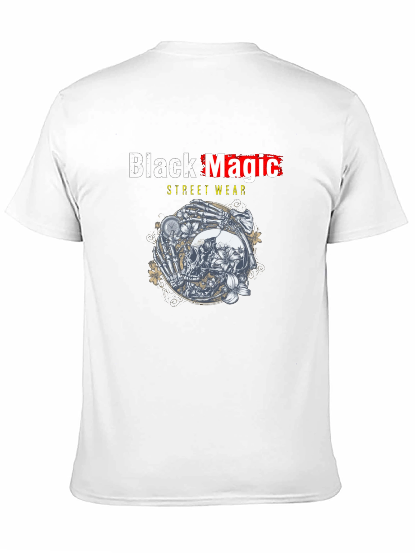 Black Magic Streetwear Graphic T-Shirt