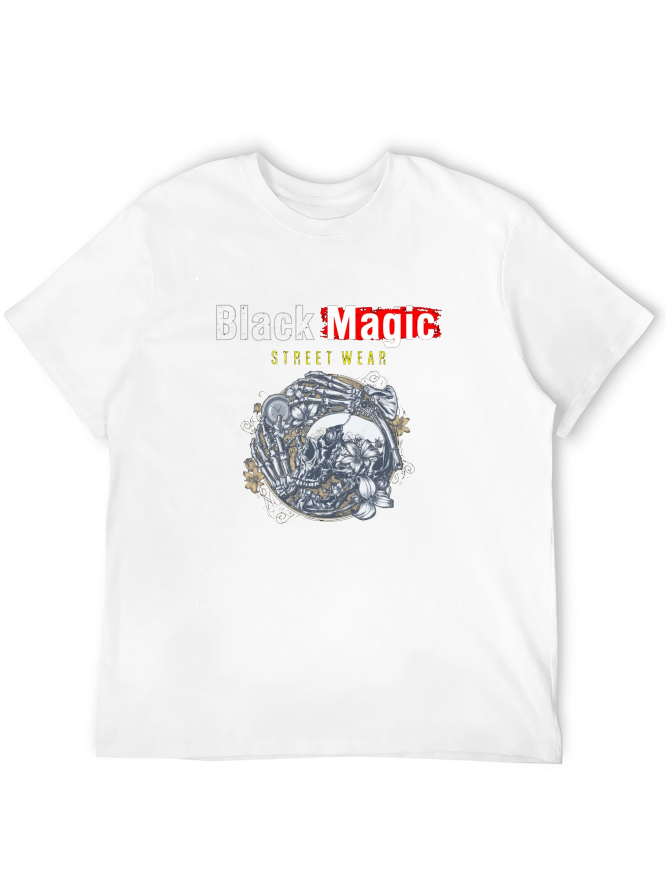 Black Magic Streetwear Graphic T-Shirt