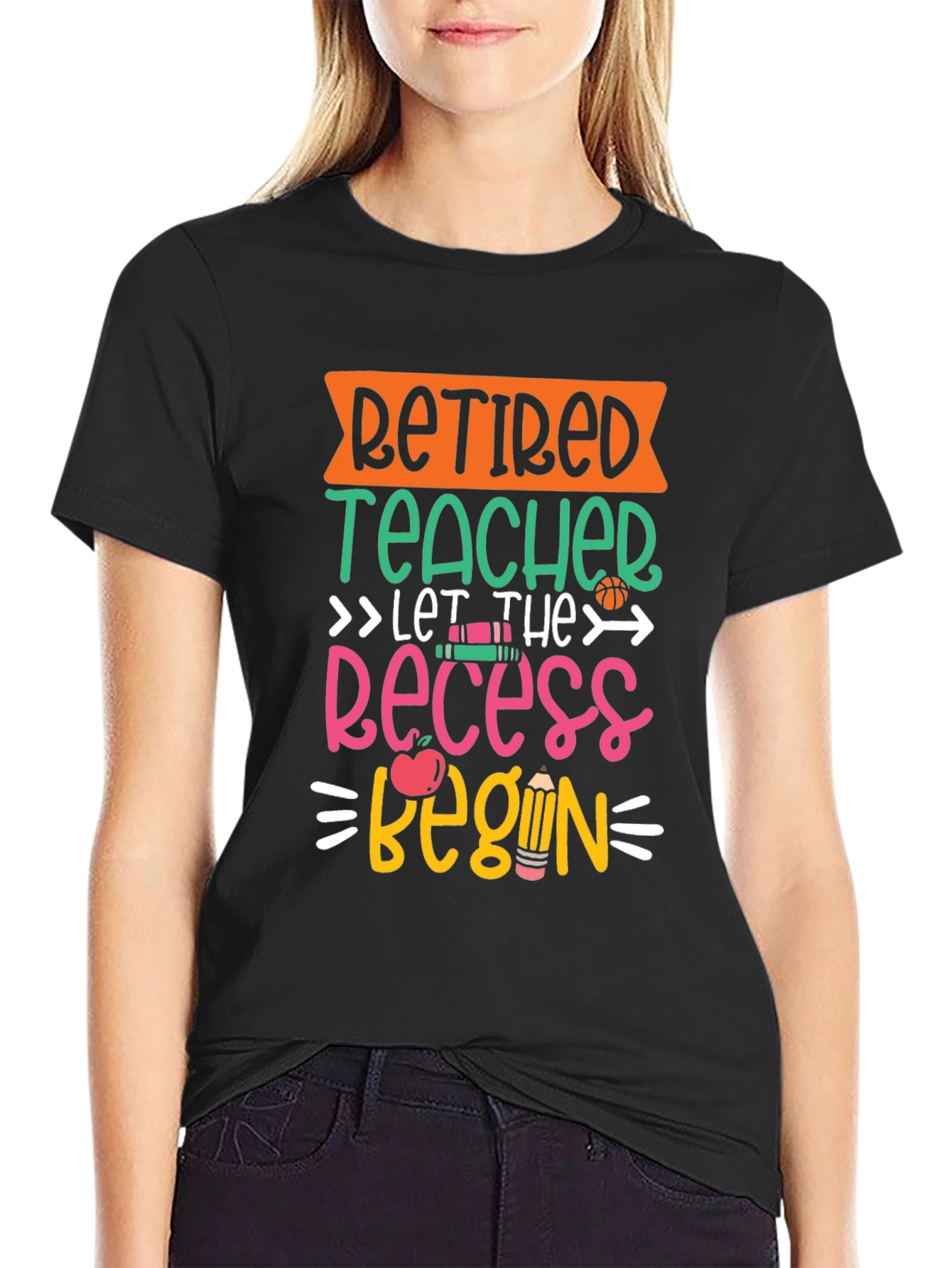 Retired Teacher Recess T-Shirt