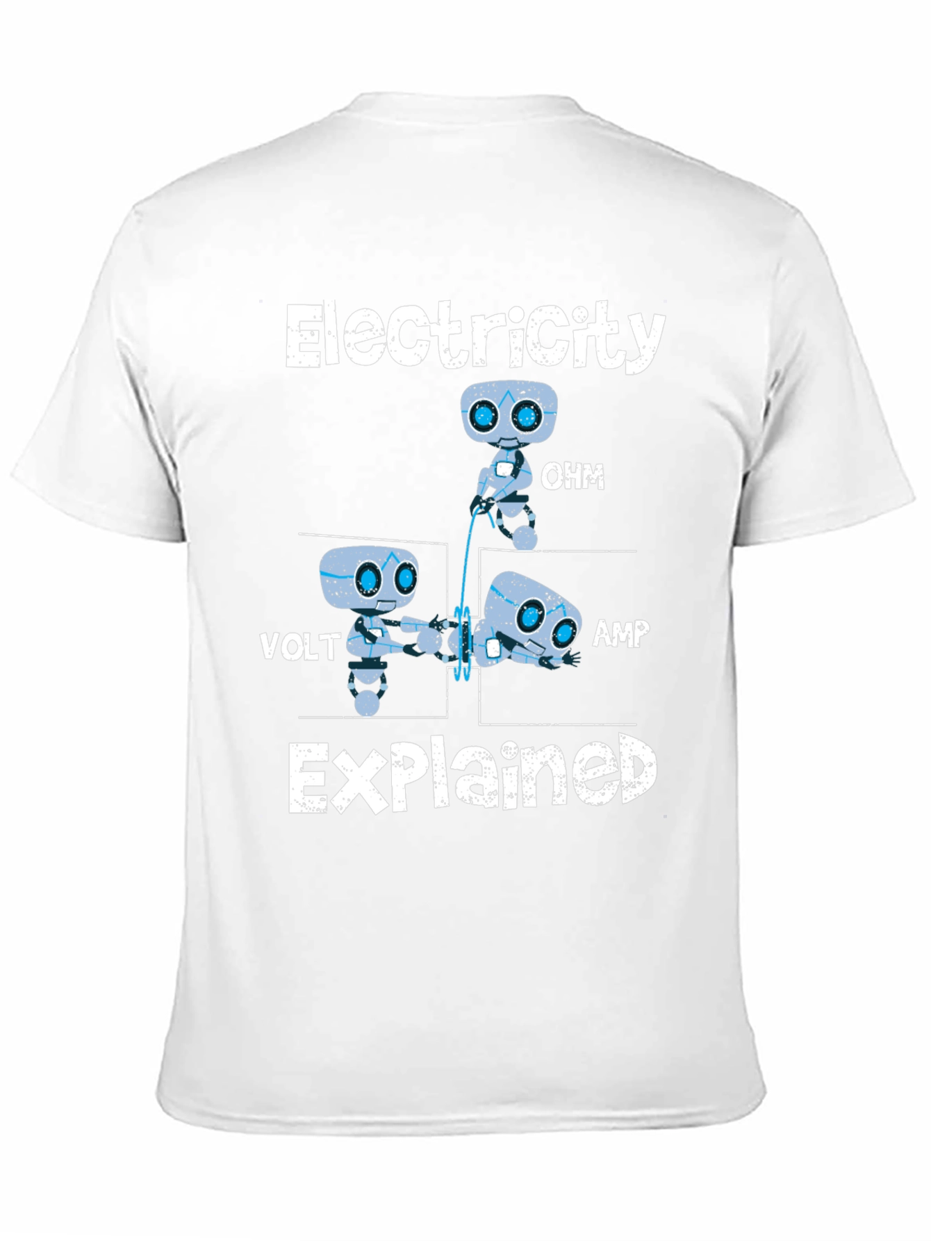 Electricity Explained Funny Science T-Shirt