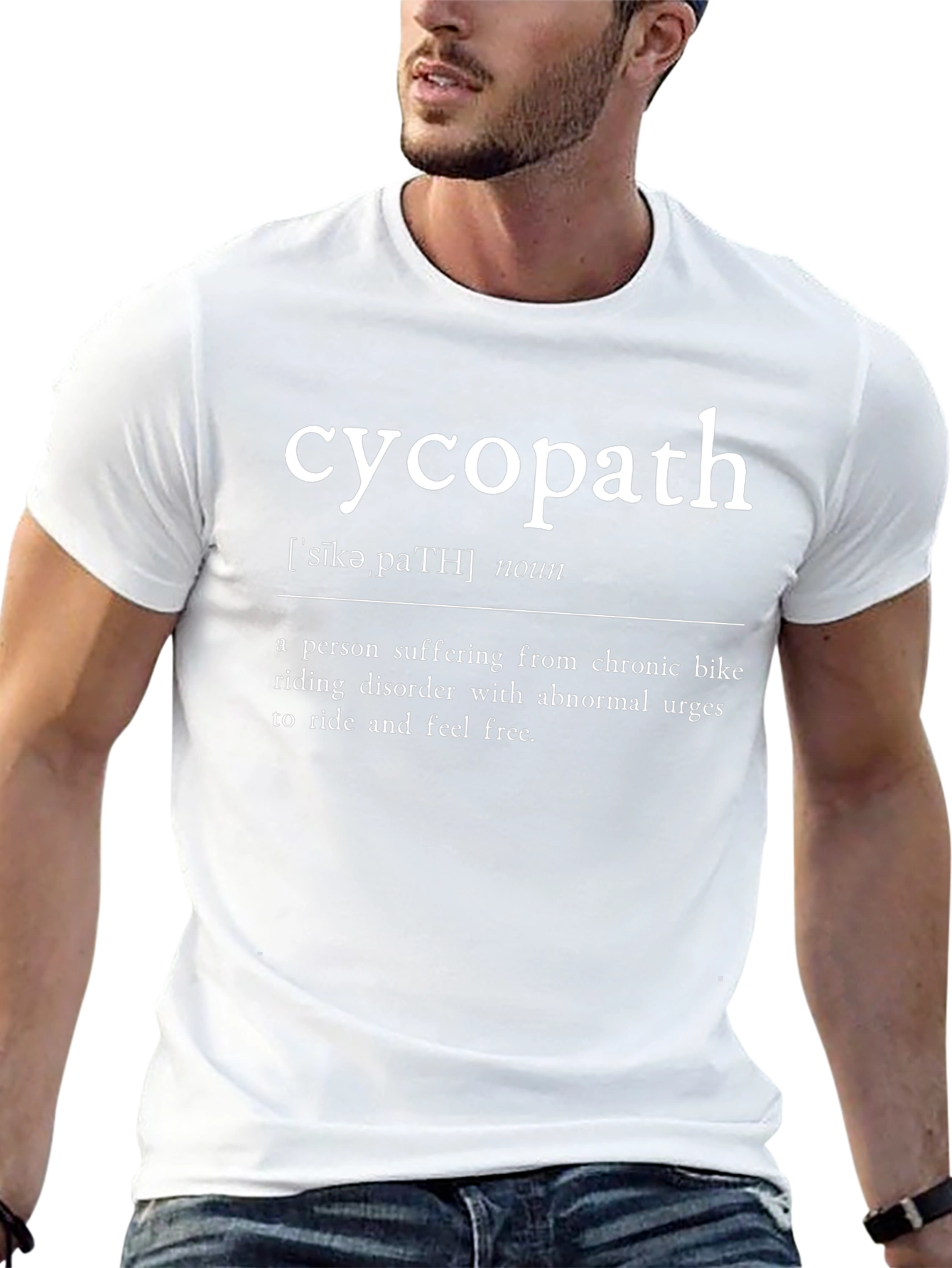 Cycopath Definition T-Shirt - Funny Biker Tee