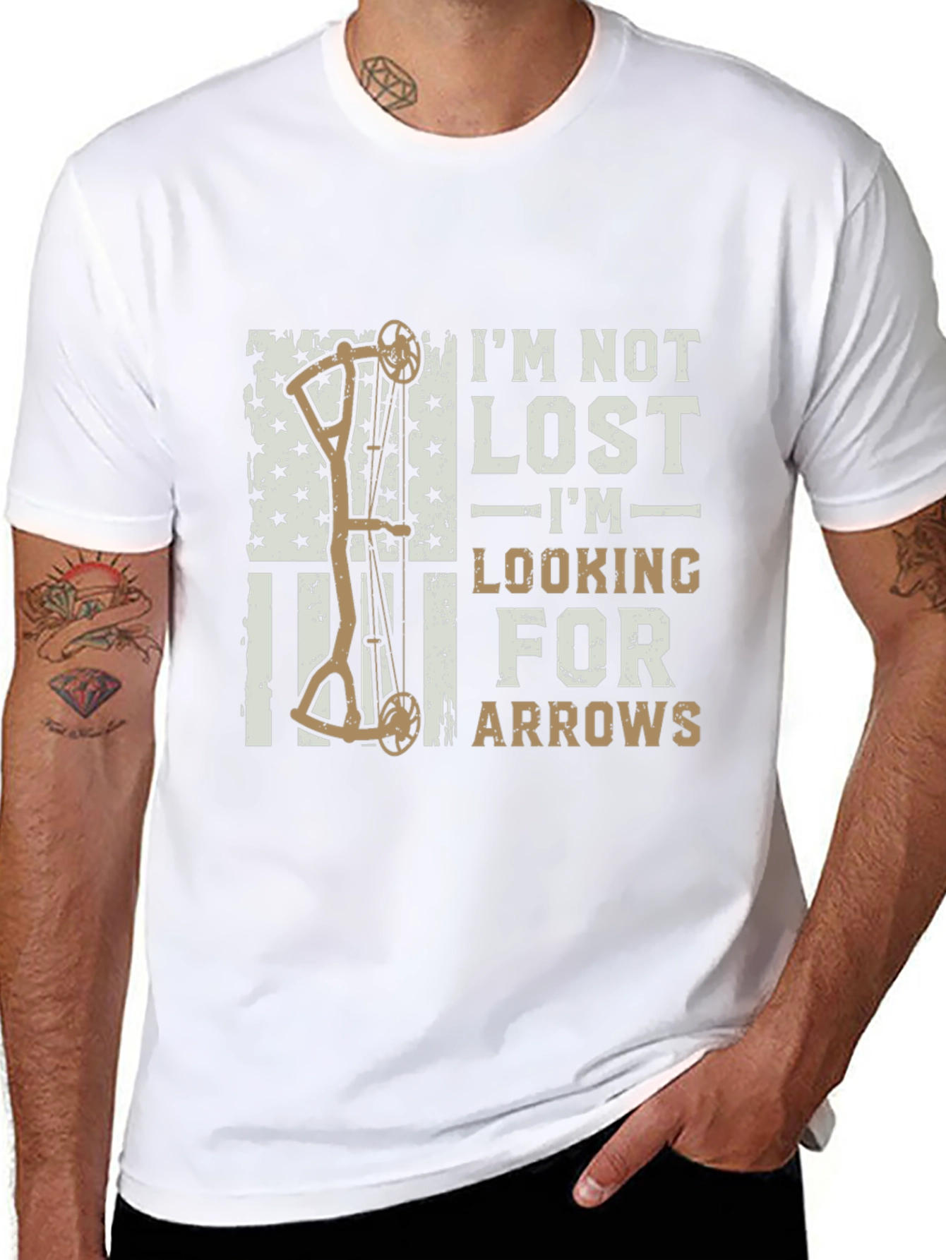 Im Not Lost Im Looking For Arrows T-Shirt