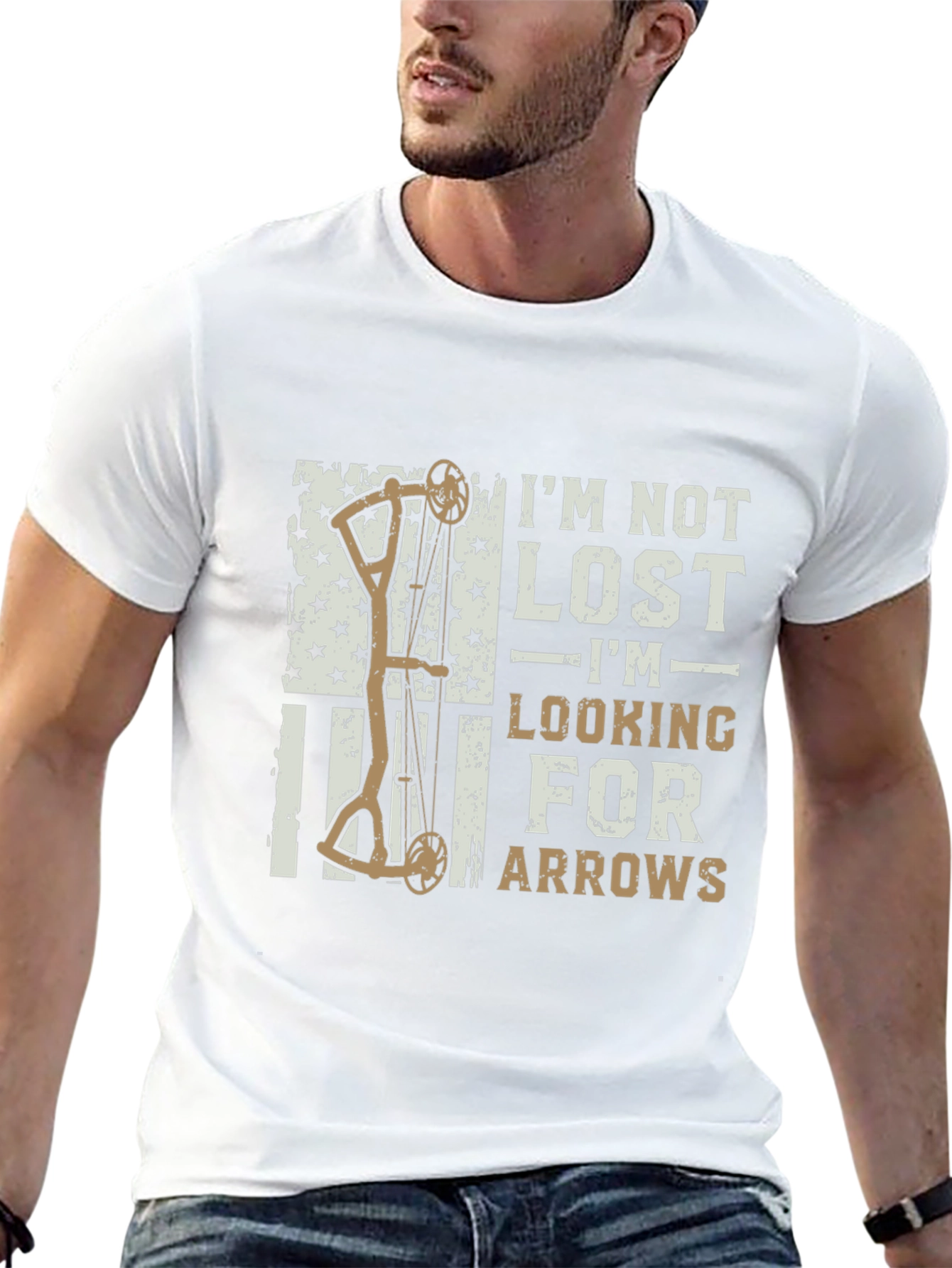 Im Not Lost Im Looking For Arrows T-Shirt
