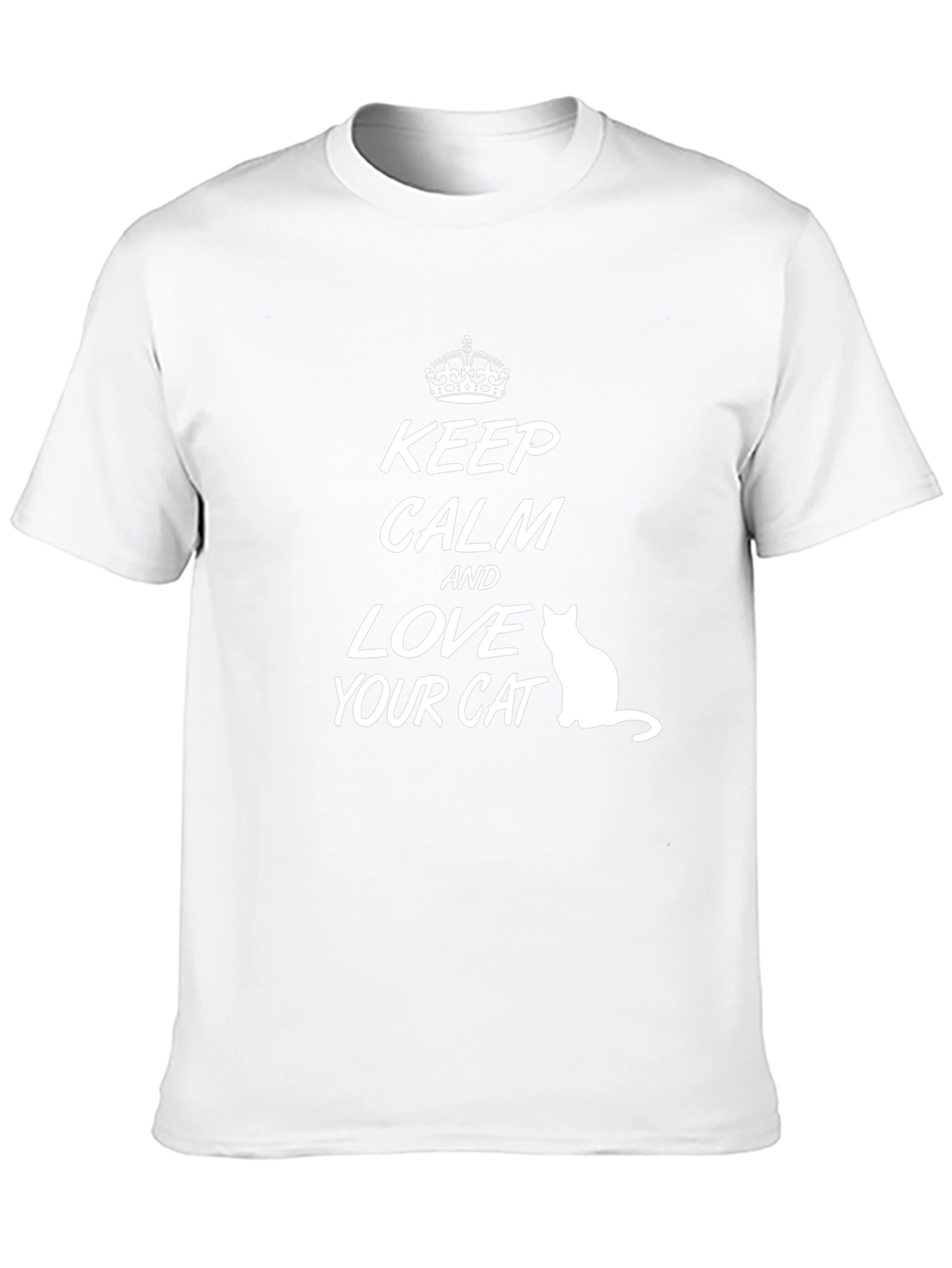 Keep Calm and Love Your Cat T-Shirt