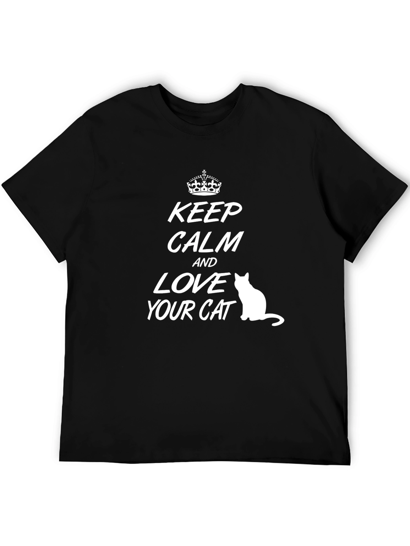 Keep Calm and Love Your Cat T-Shirt