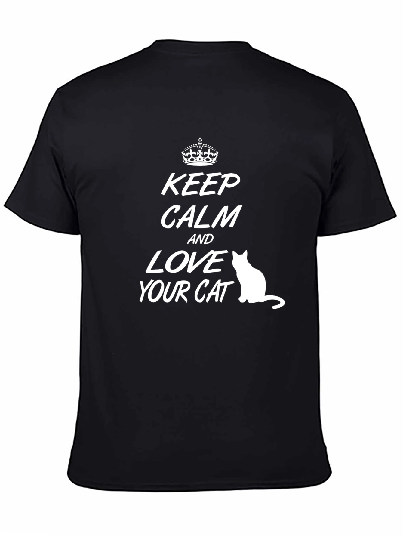 Keep Calm and Love Your Cat T-Shirt