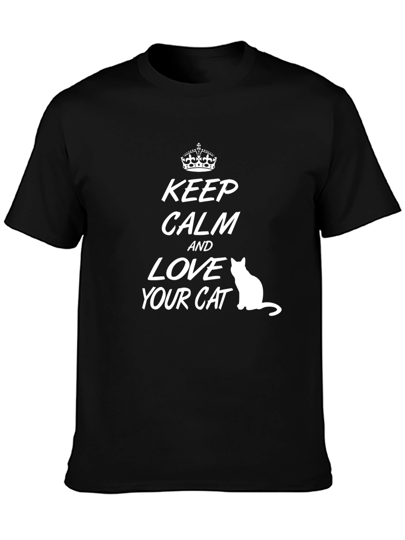 Keep Calm and Love Your Cat T-Shirt