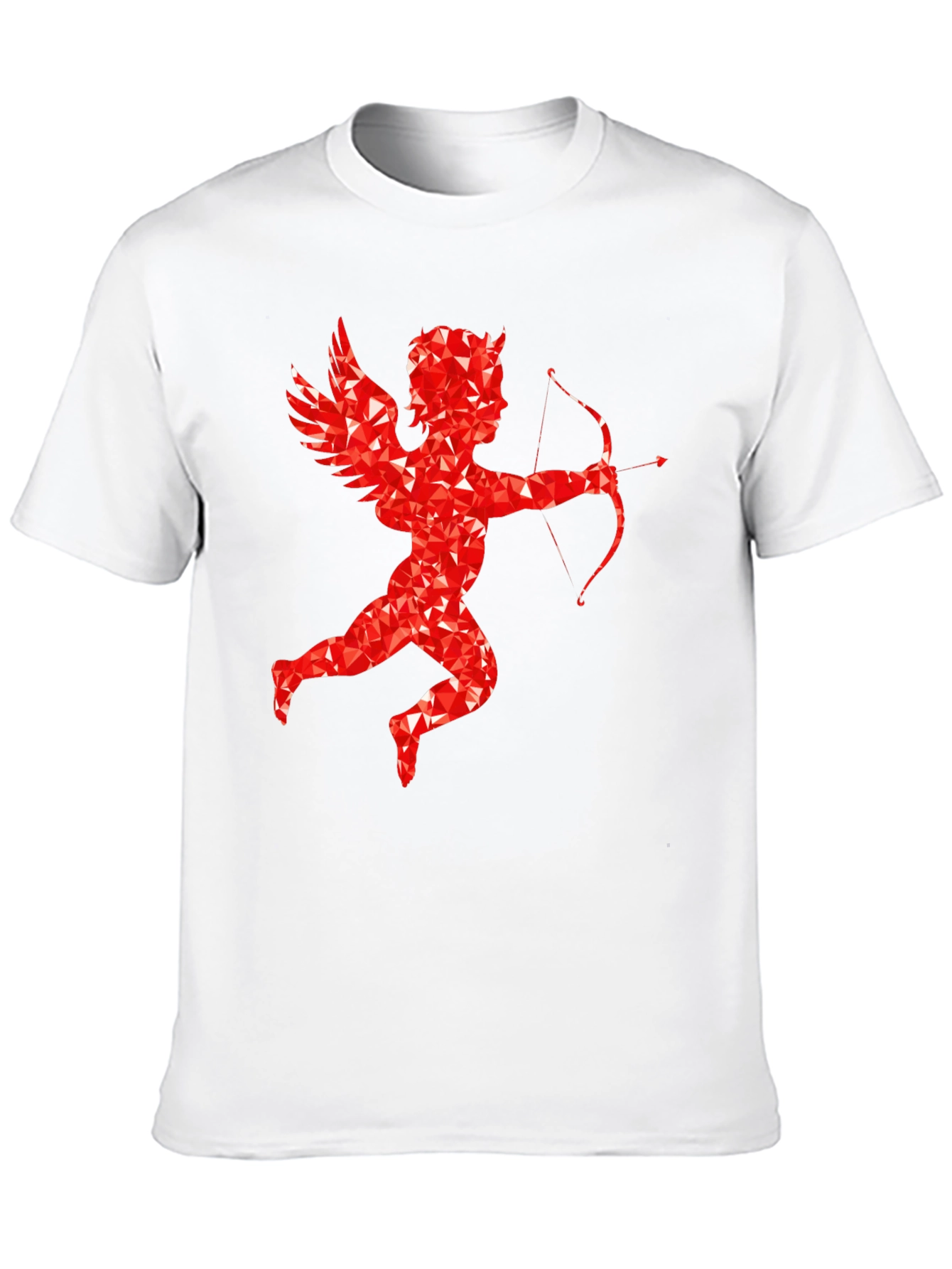 Geometric Cupid Graphic T-Shirt