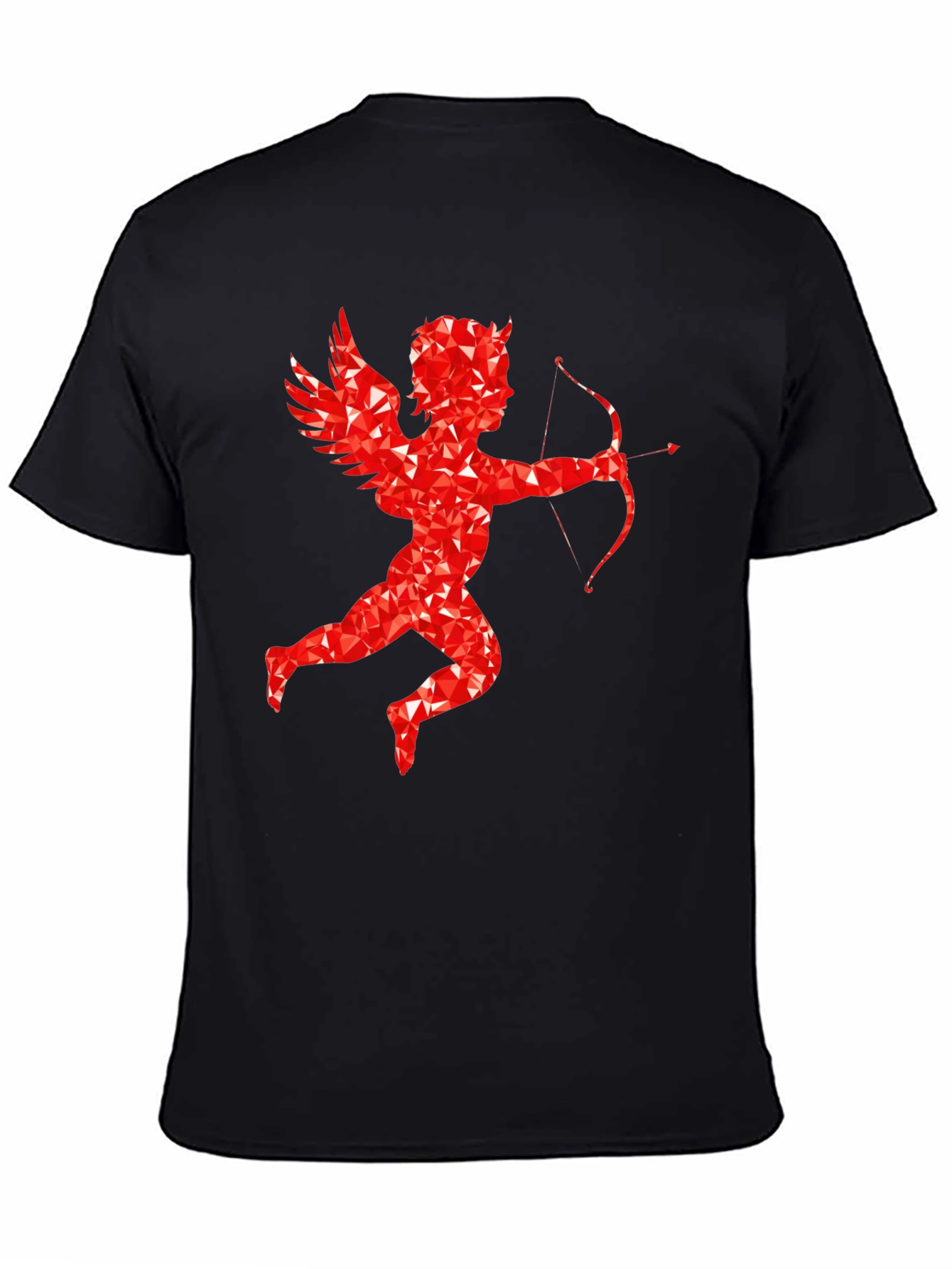 Geometric Cupid Graphic T-Shirt