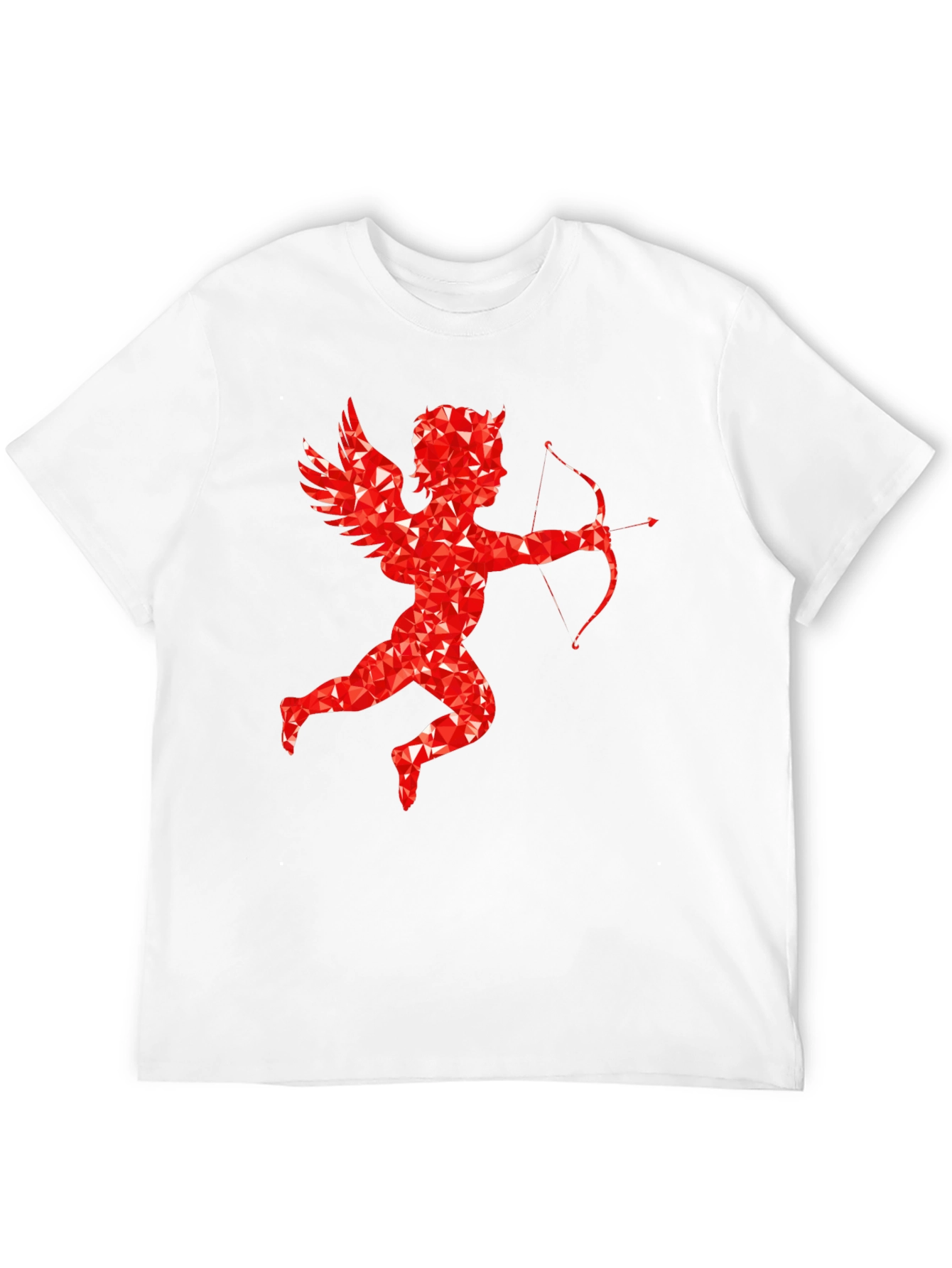 Geometric Cupid Graphic T-Shirt