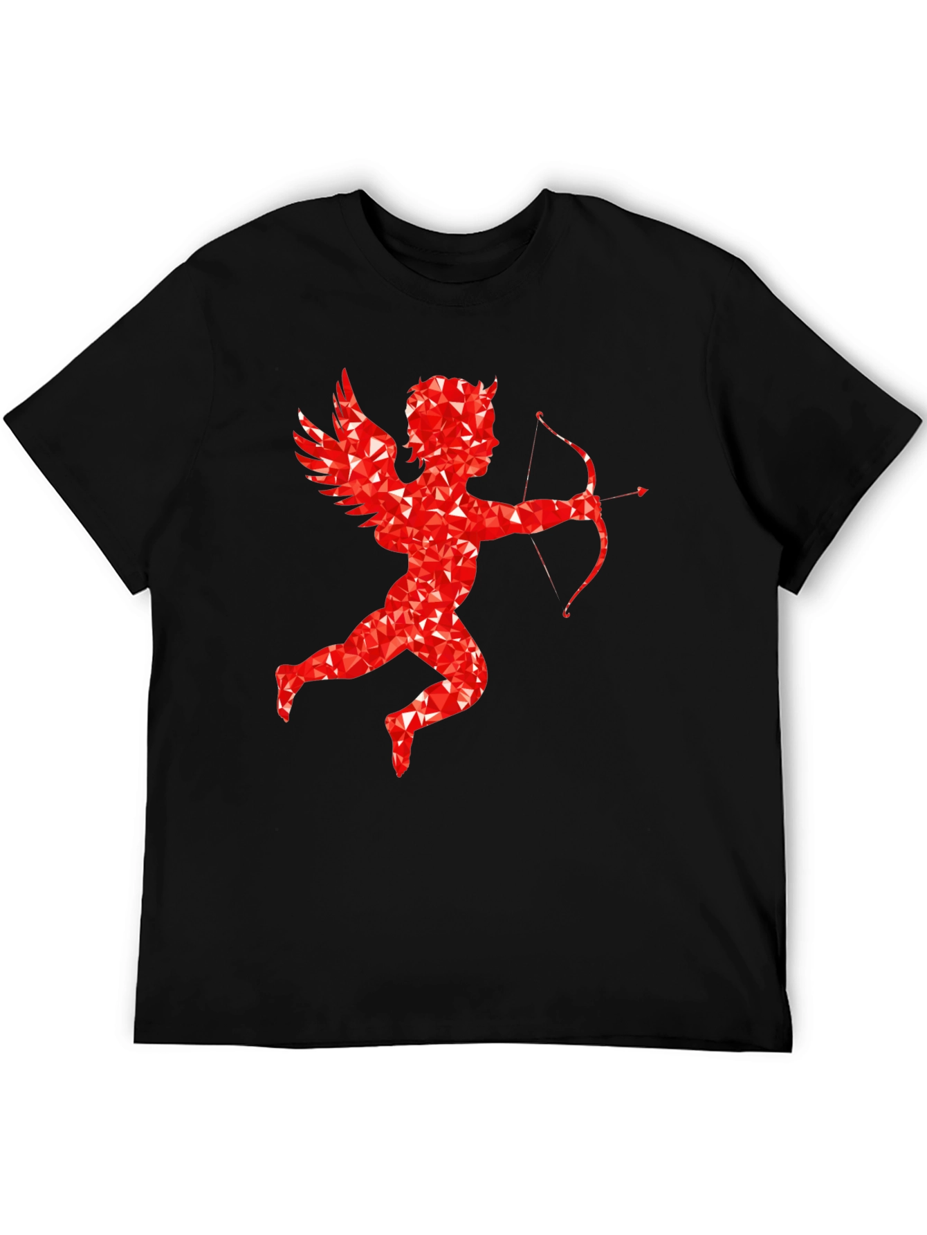 Geometric Cupid Graphic T-Shirt