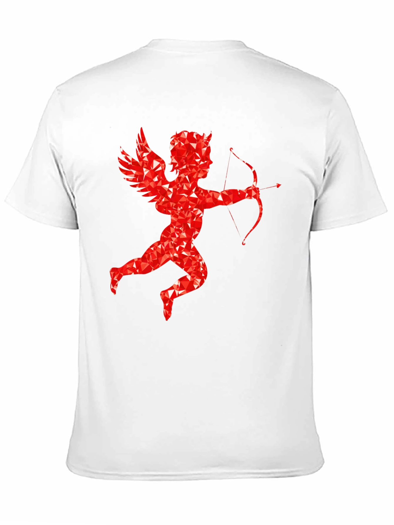 Geometric Cupid Graphic T-Shirt