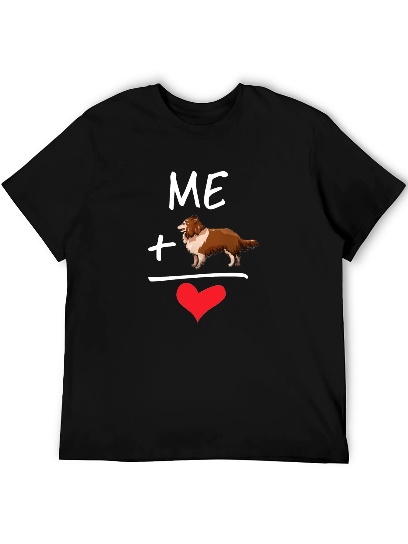 Me Plus Dog Equals Love T-Shirt