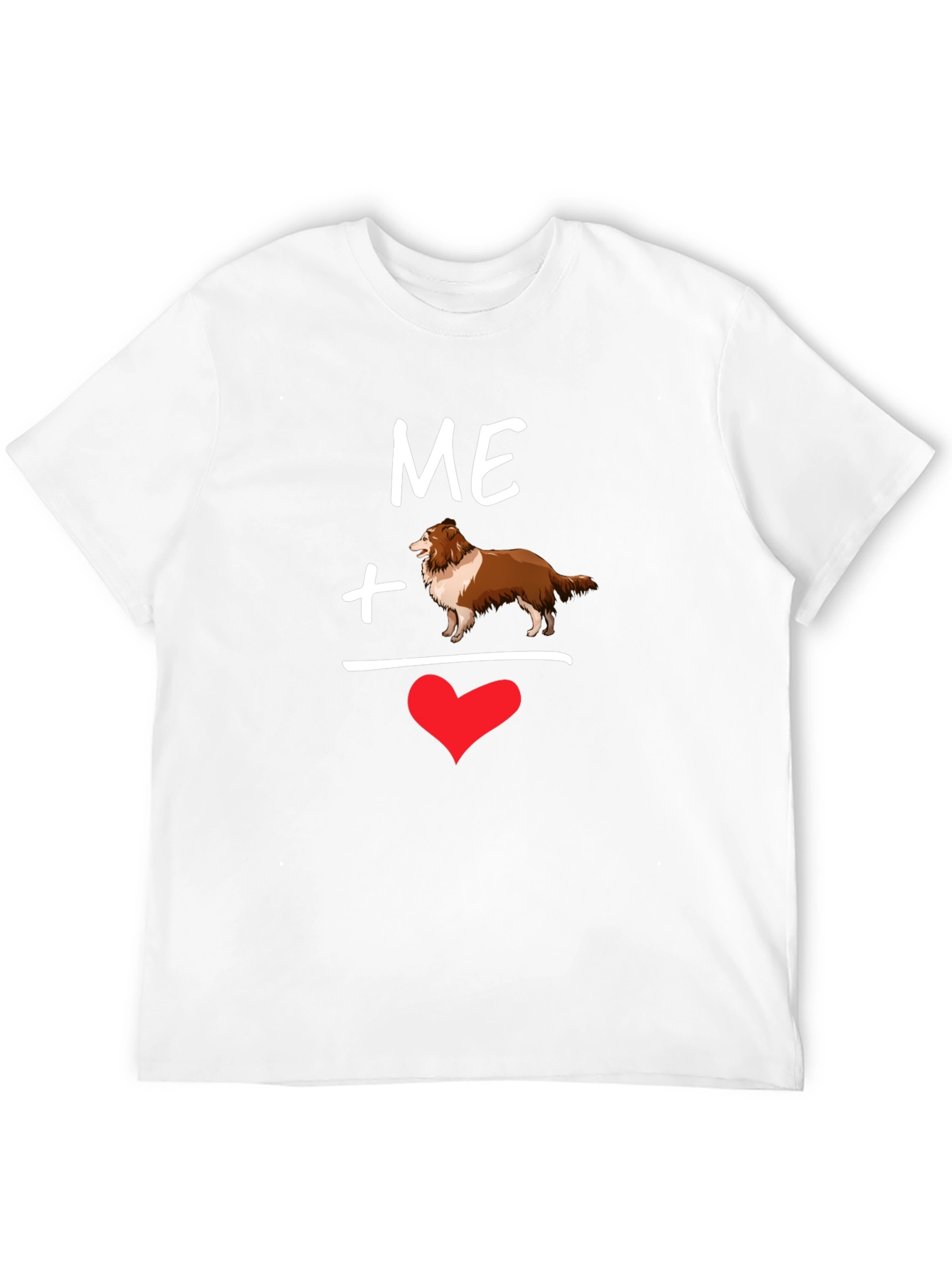 Me Plus Dog Equals Love T-Shirt