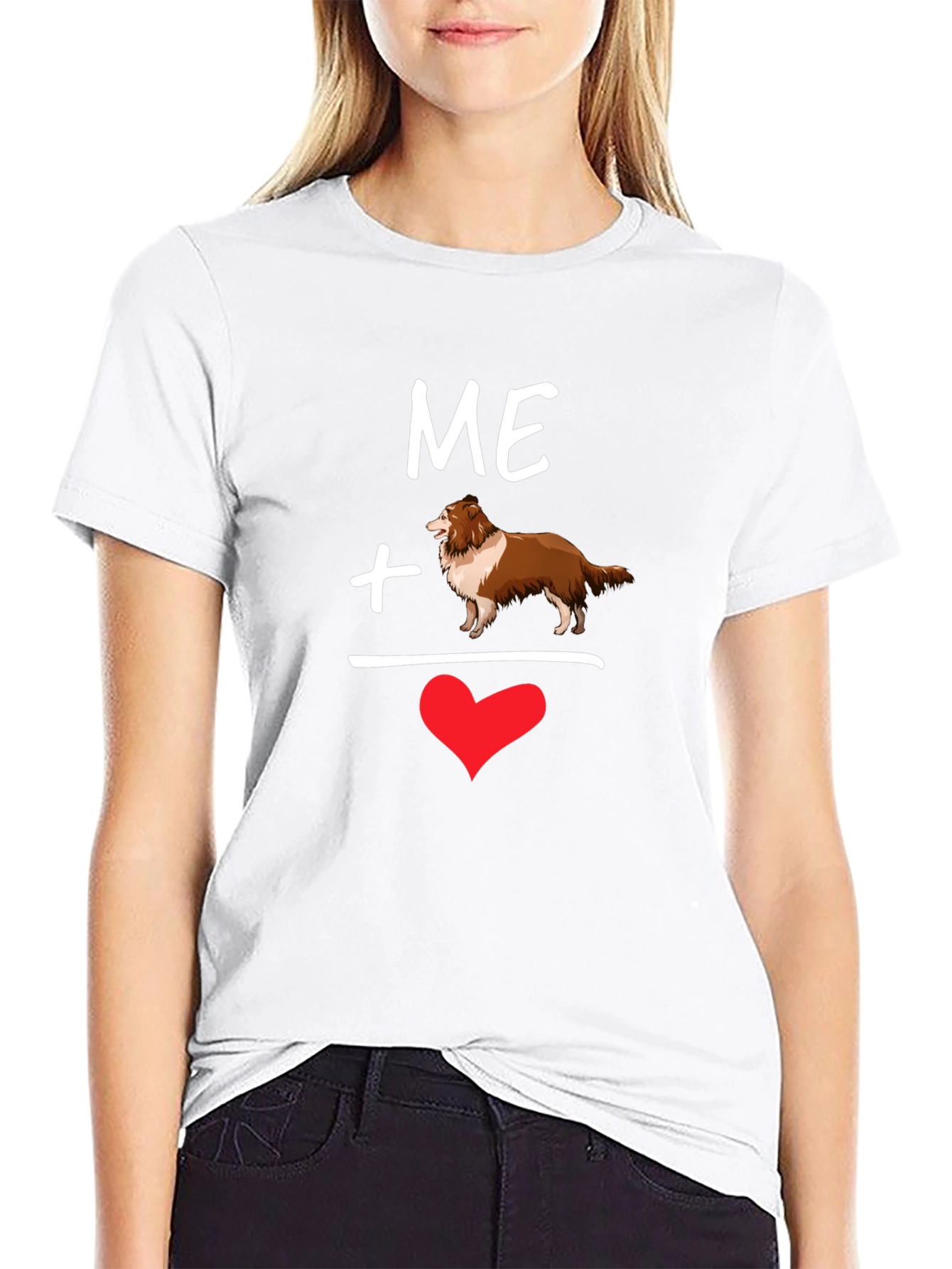 Me Plus Dog Equals Love T-Shirt