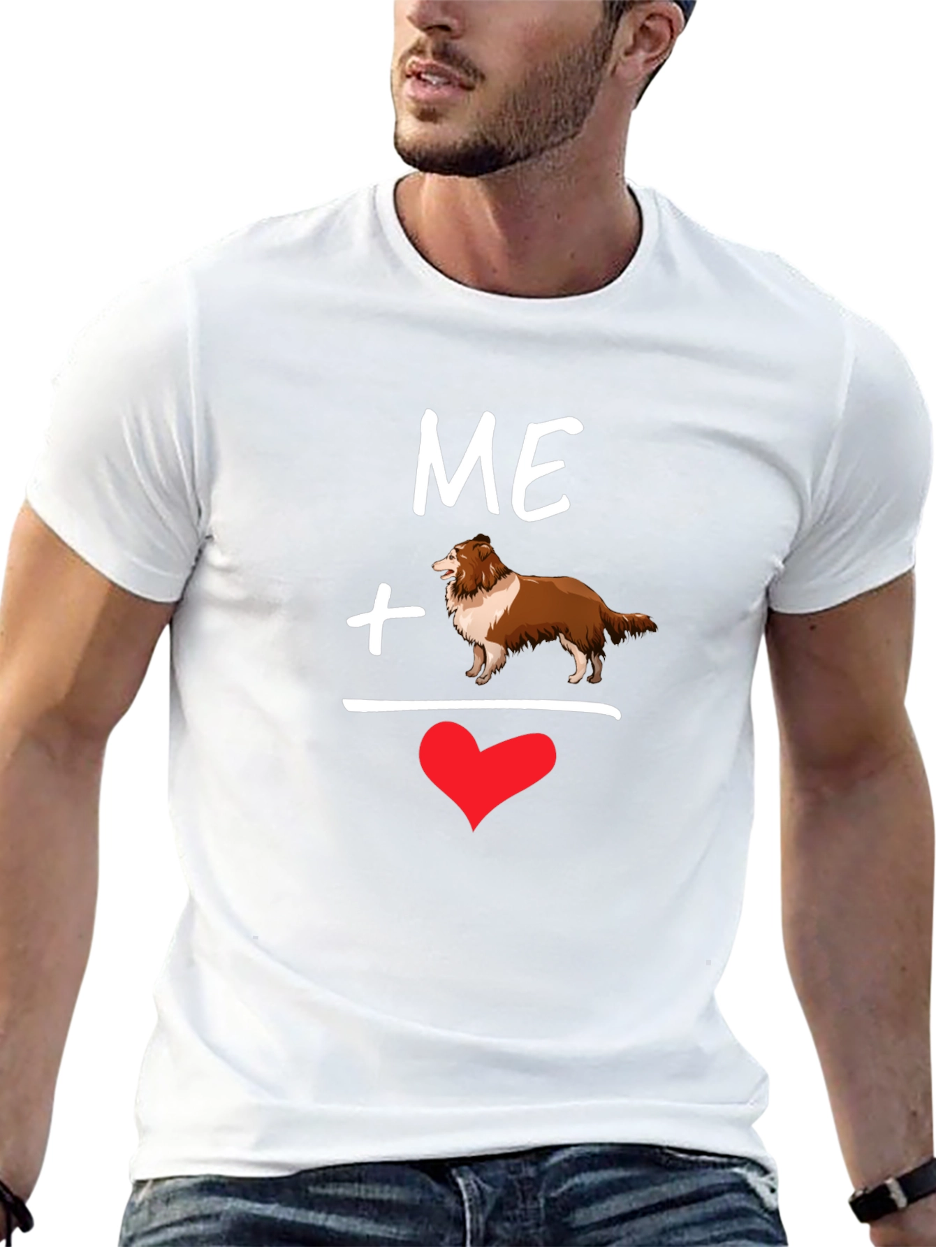 Me Plus Dog Equals Love T-Shirt