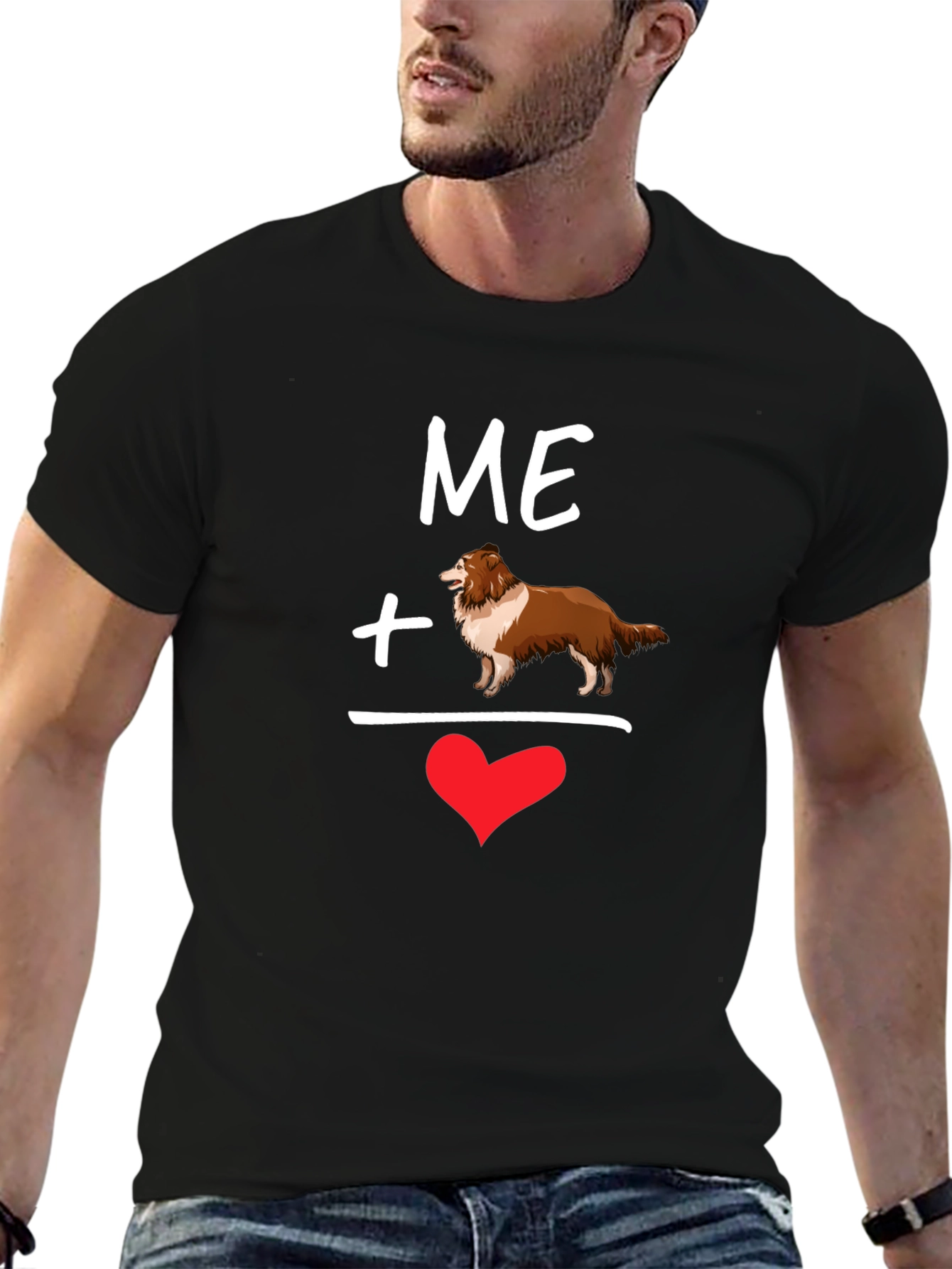 Me Plus Dog Equals Love T-Shirt