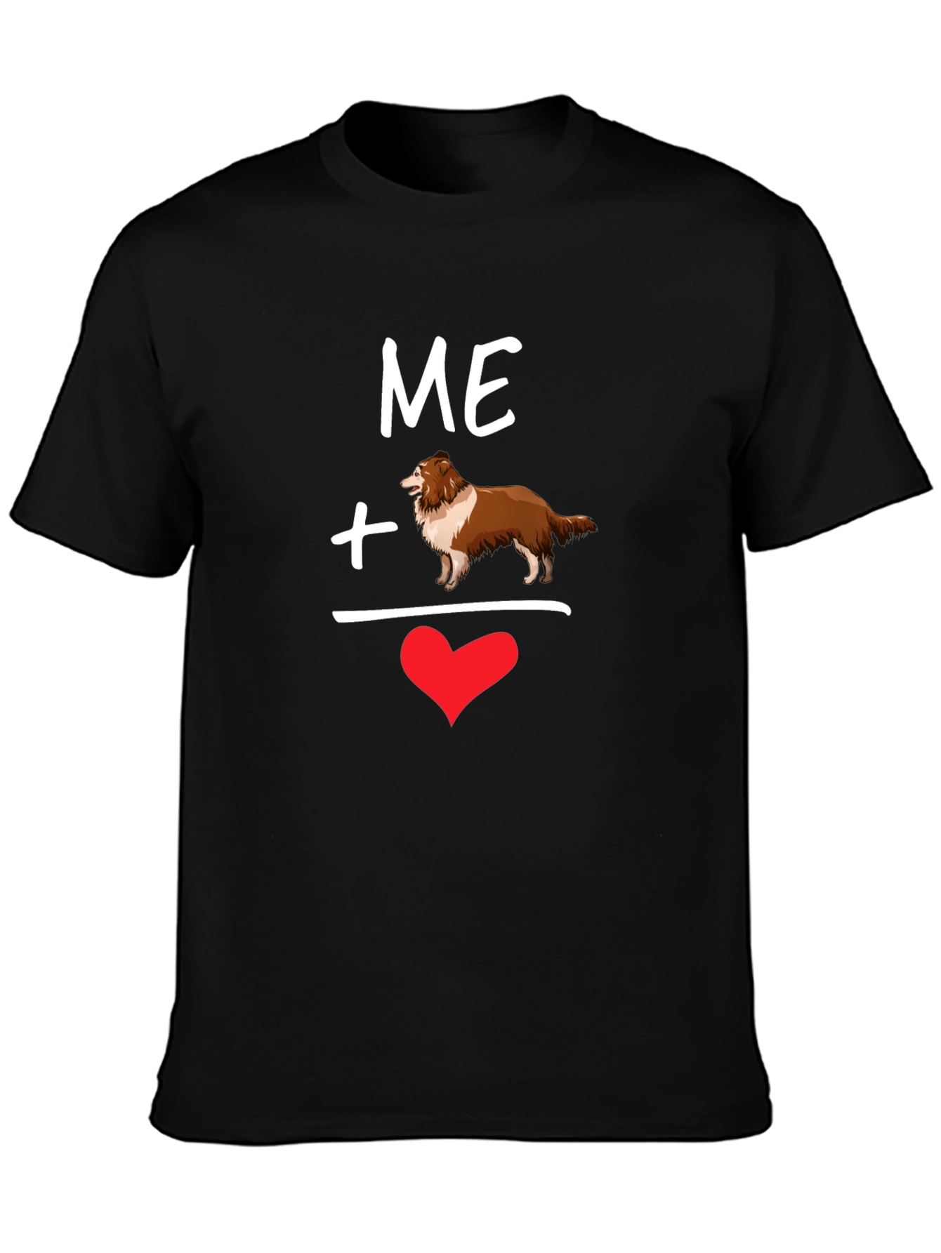 Me Plus Dog Equals Love T-Shirt