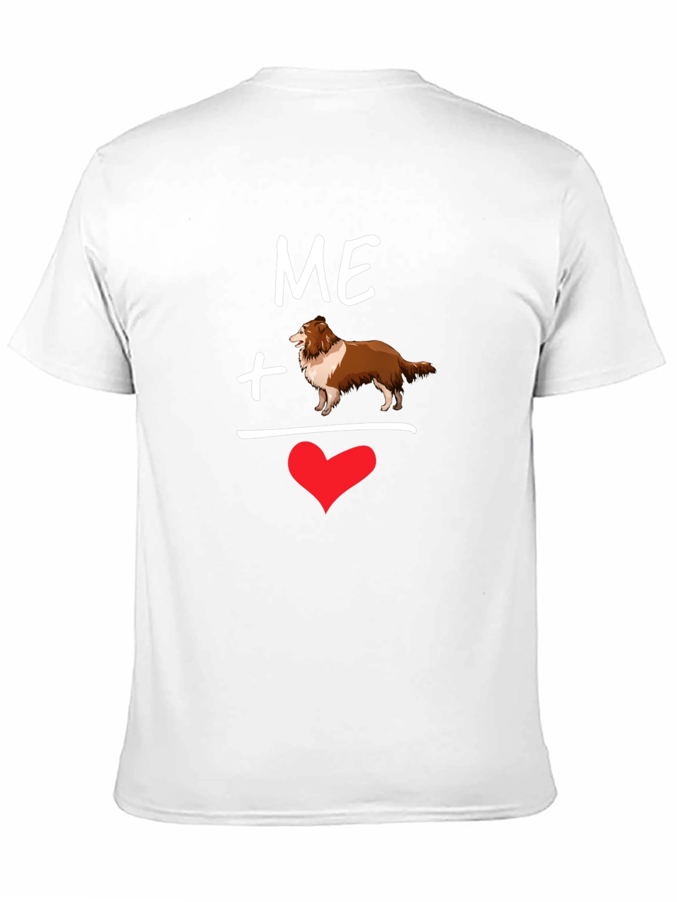Me Plus Dog Equals Love T-Shirt