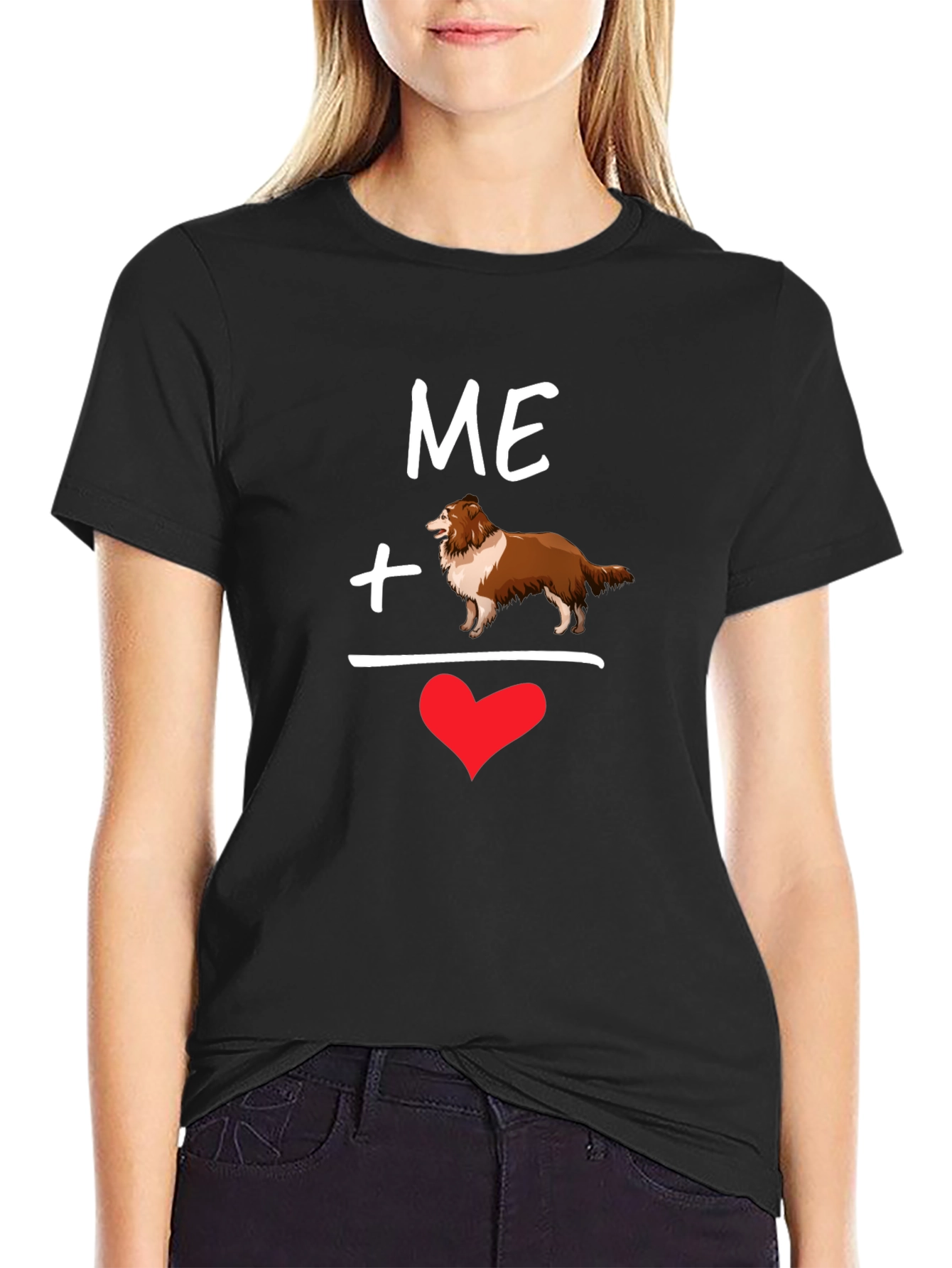 Me Plus Dog Equals Love T-Shirt