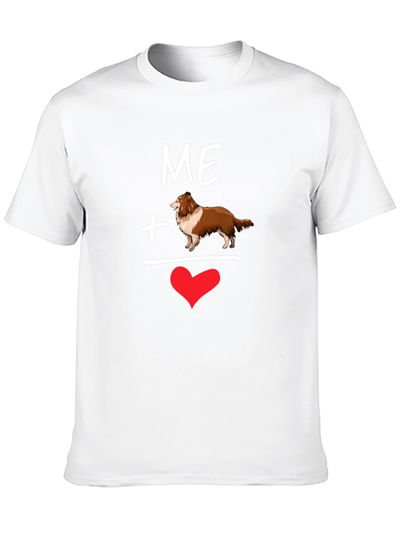 Me Plus Dog Equals Love T-Shirt
