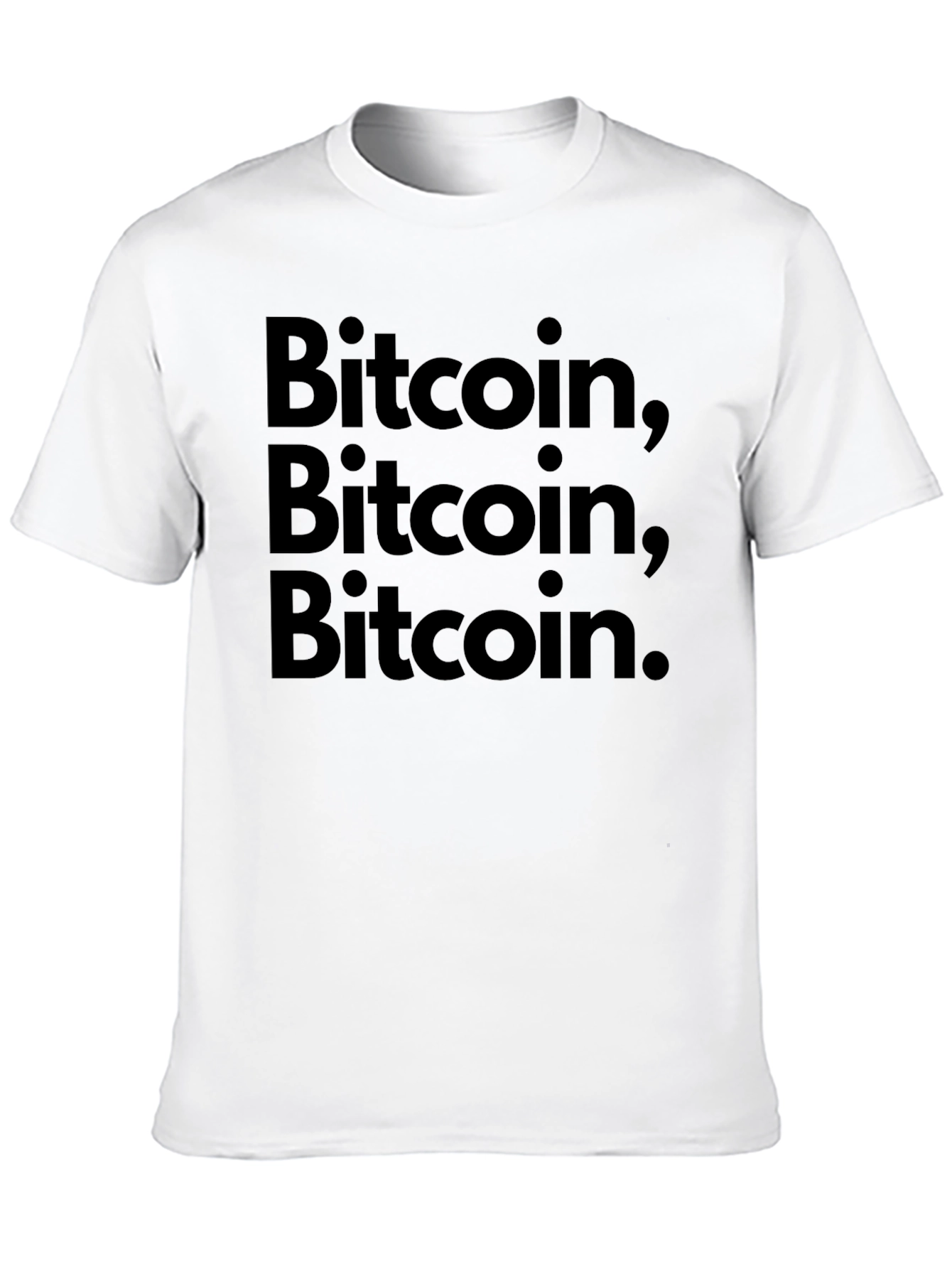 Bitcoin Enthusiast T-Shirt - Black Crypto Tee