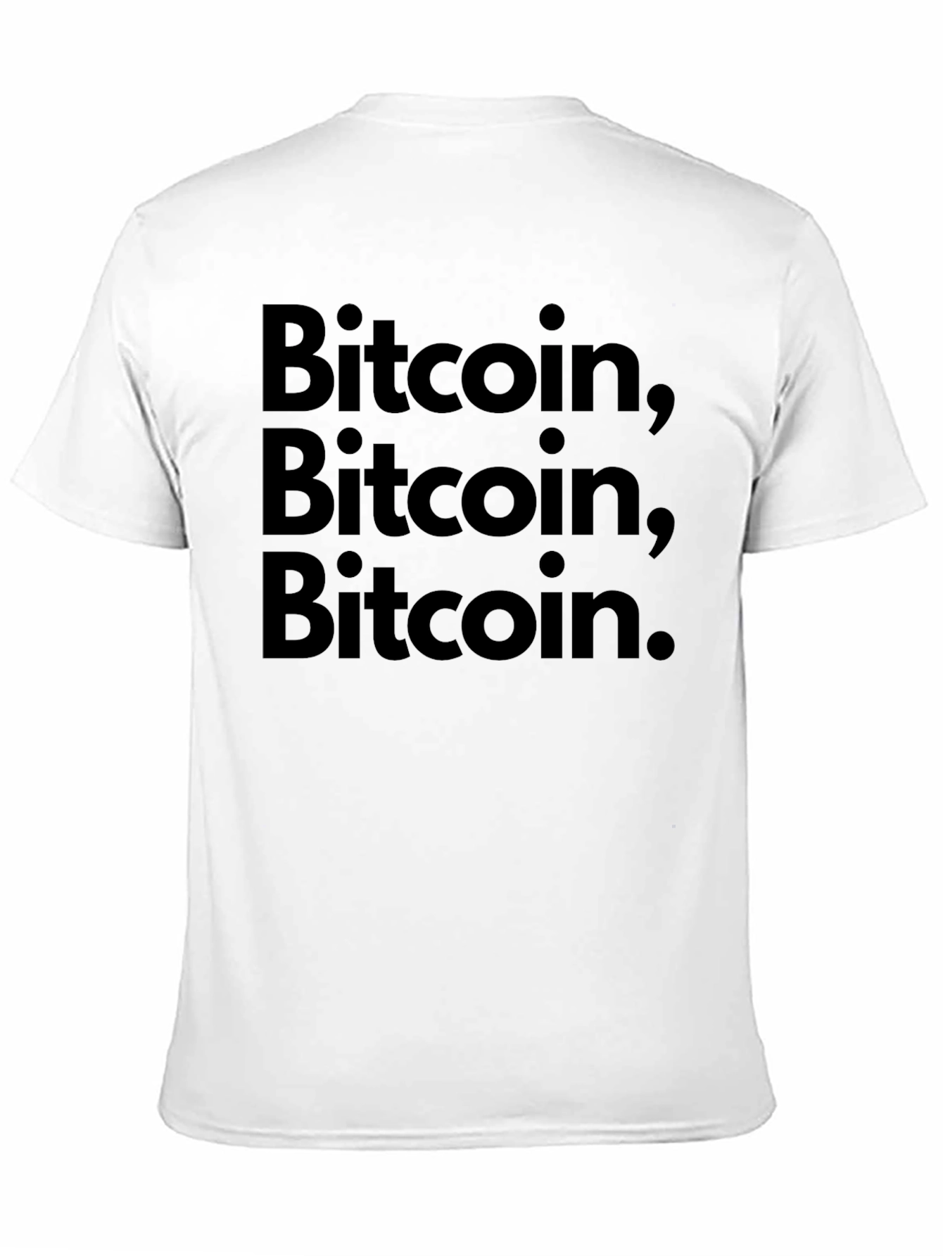 Bitcoin Enthusiast T-Shirt - Black Crypto Tee