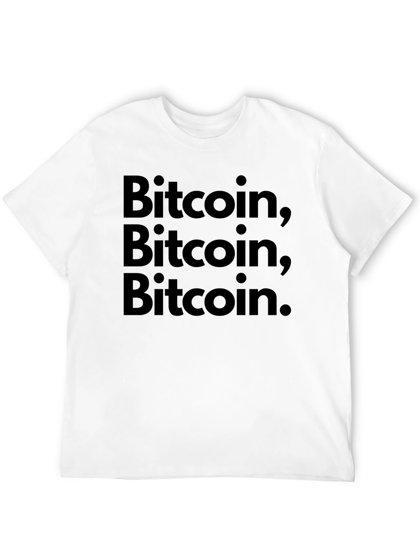 Bitcoin Enthusiast T-Shirt - Black Crypto Tee