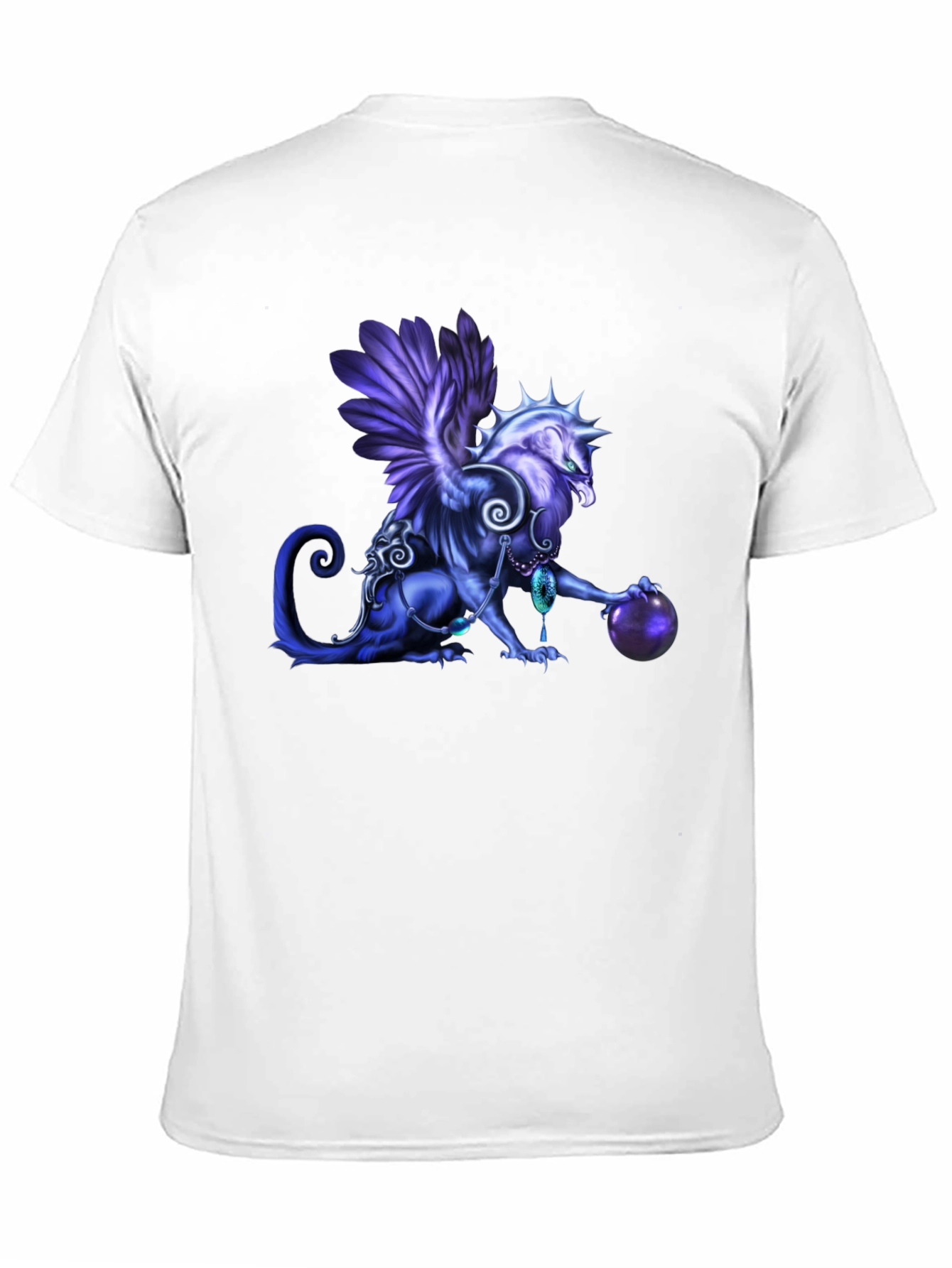Mystic Griffin Graphic Tee - Unique Fantasy Art Shirt