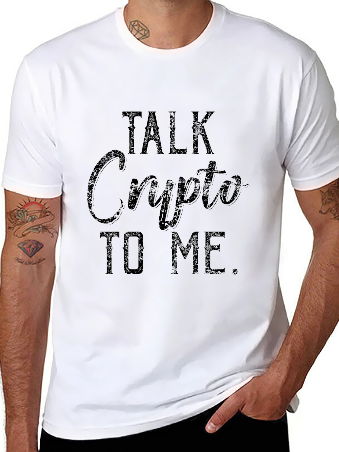 Talk Crypto to Me - Graphic T-Shirt