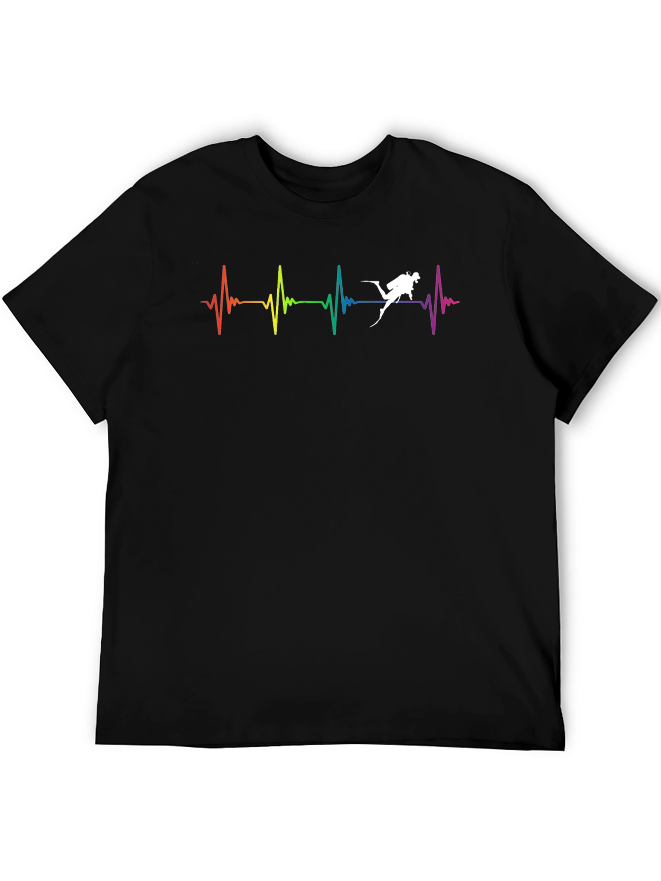 Scuba Diving Heartbeat T-Shirt - Dive Life