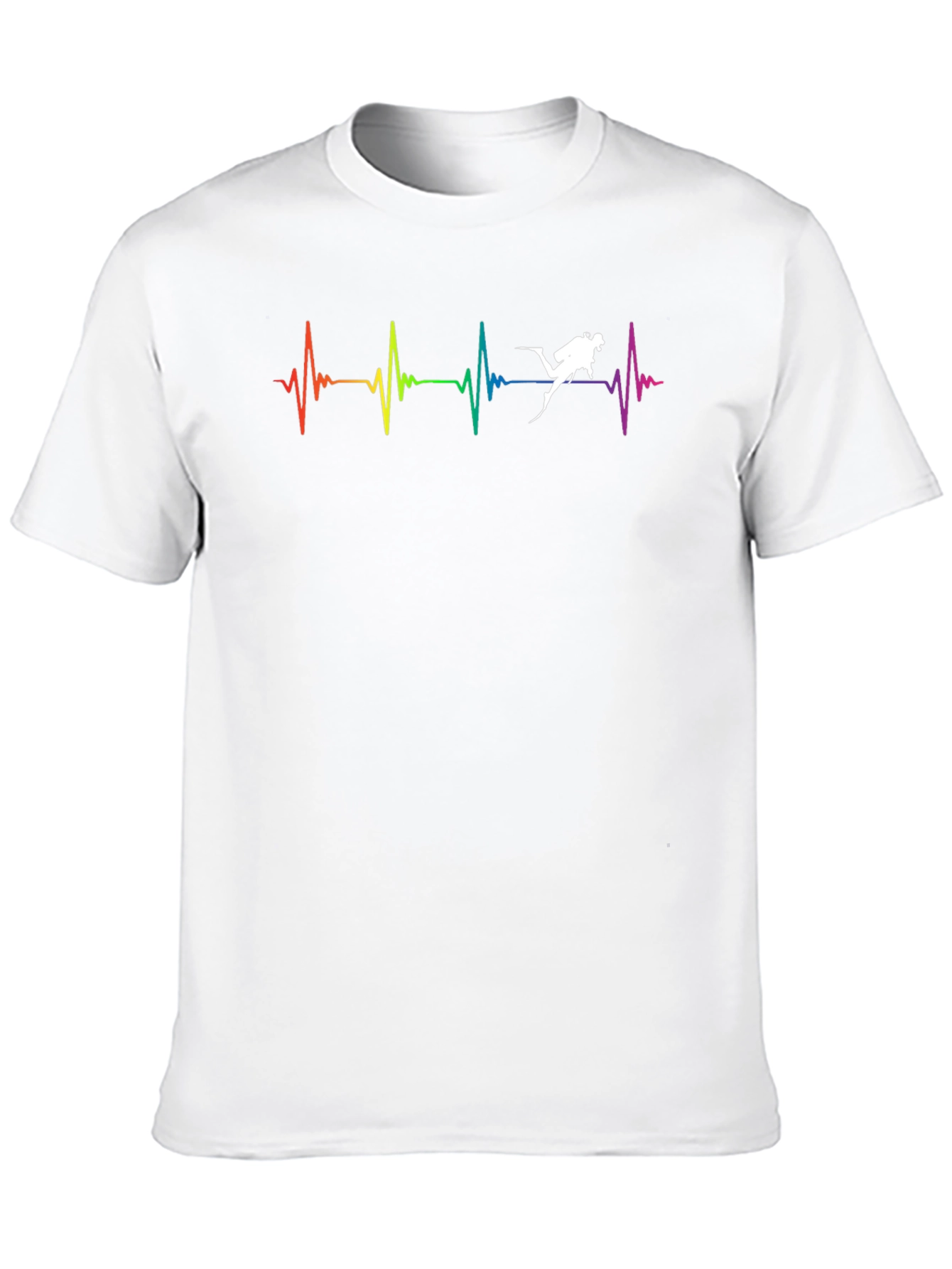 Scuba Diving Heartbeat T-Shirt - Dive Life