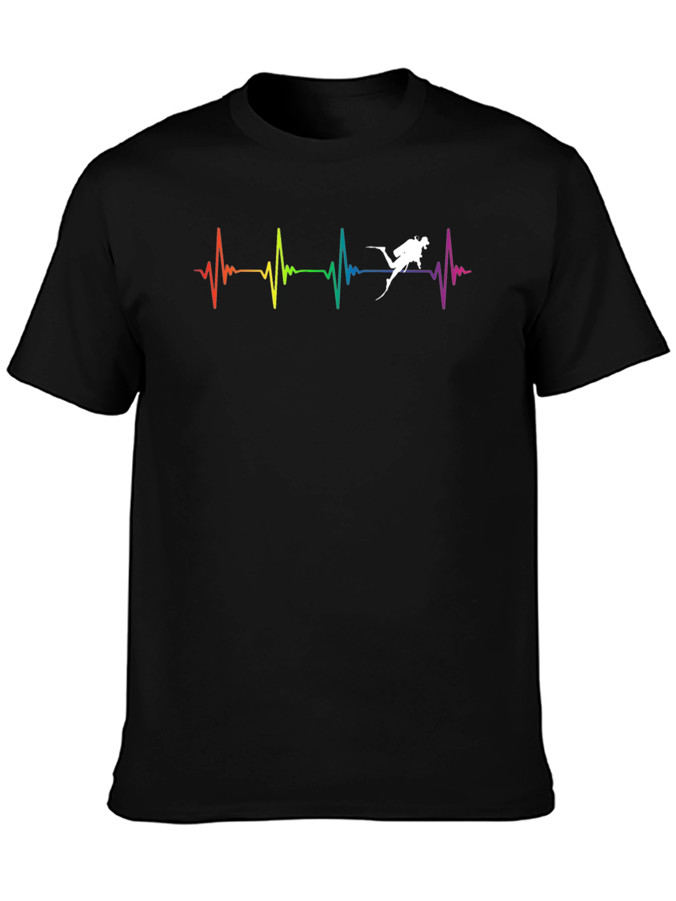 Scuba Diving Heartbeat T-Shirt - Dive Life