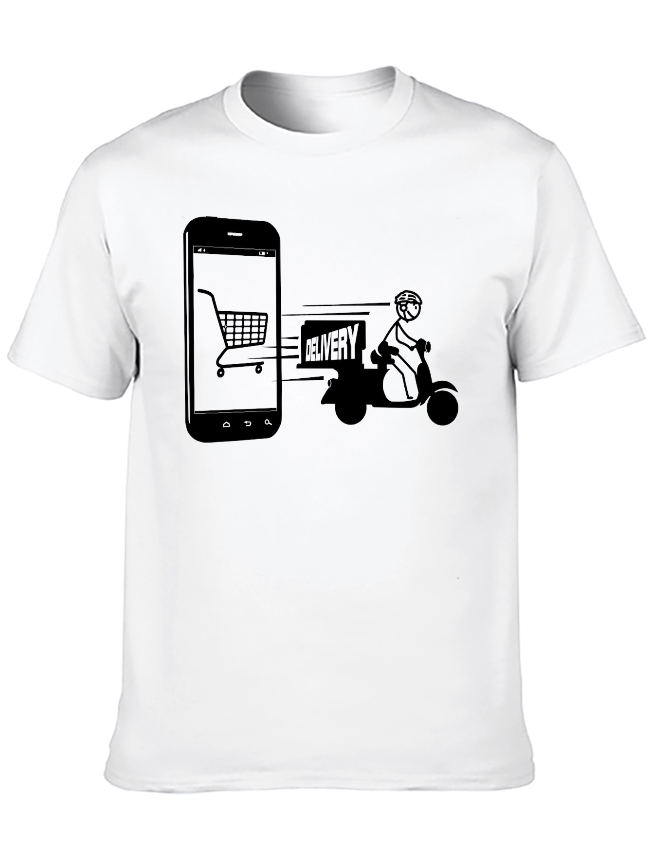 Online Shopping Delivery T-Shirt